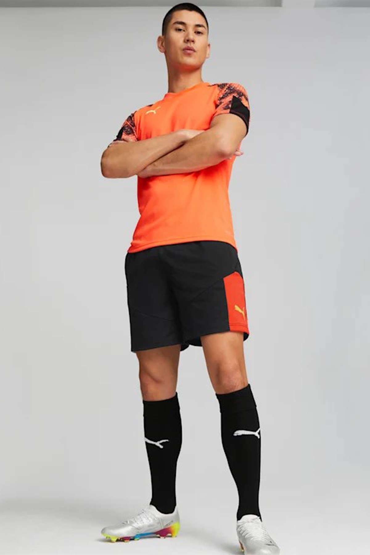 Puma İndividual Final Erkek Spor Şort 65804248 Siyah