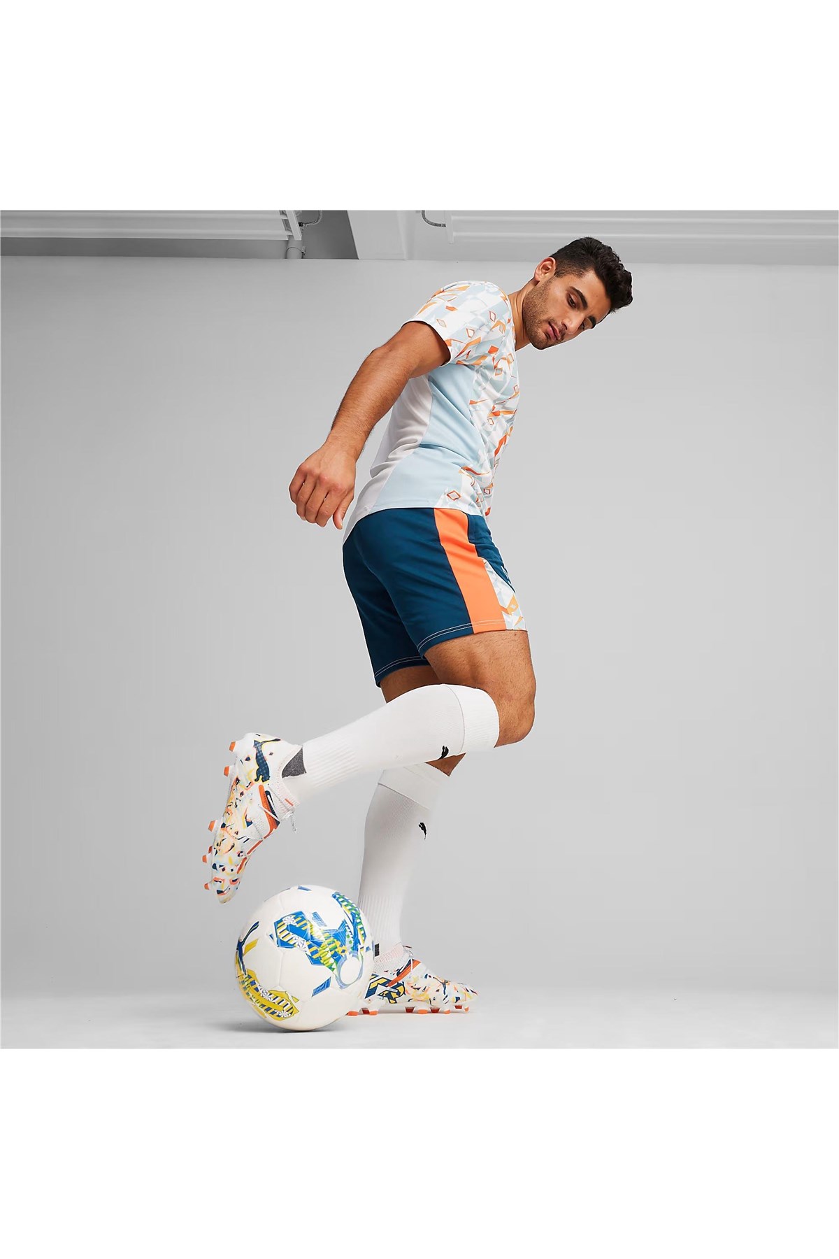 Puma Neymar Jr Creativity Jersey Erkek Tişört 65895313 Çok Renkli