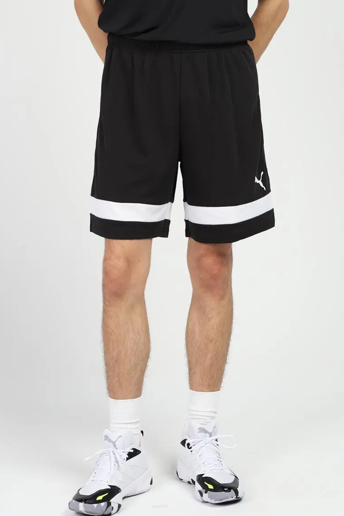 Puma individual Rise Erkek Şort 65899803 Siyah