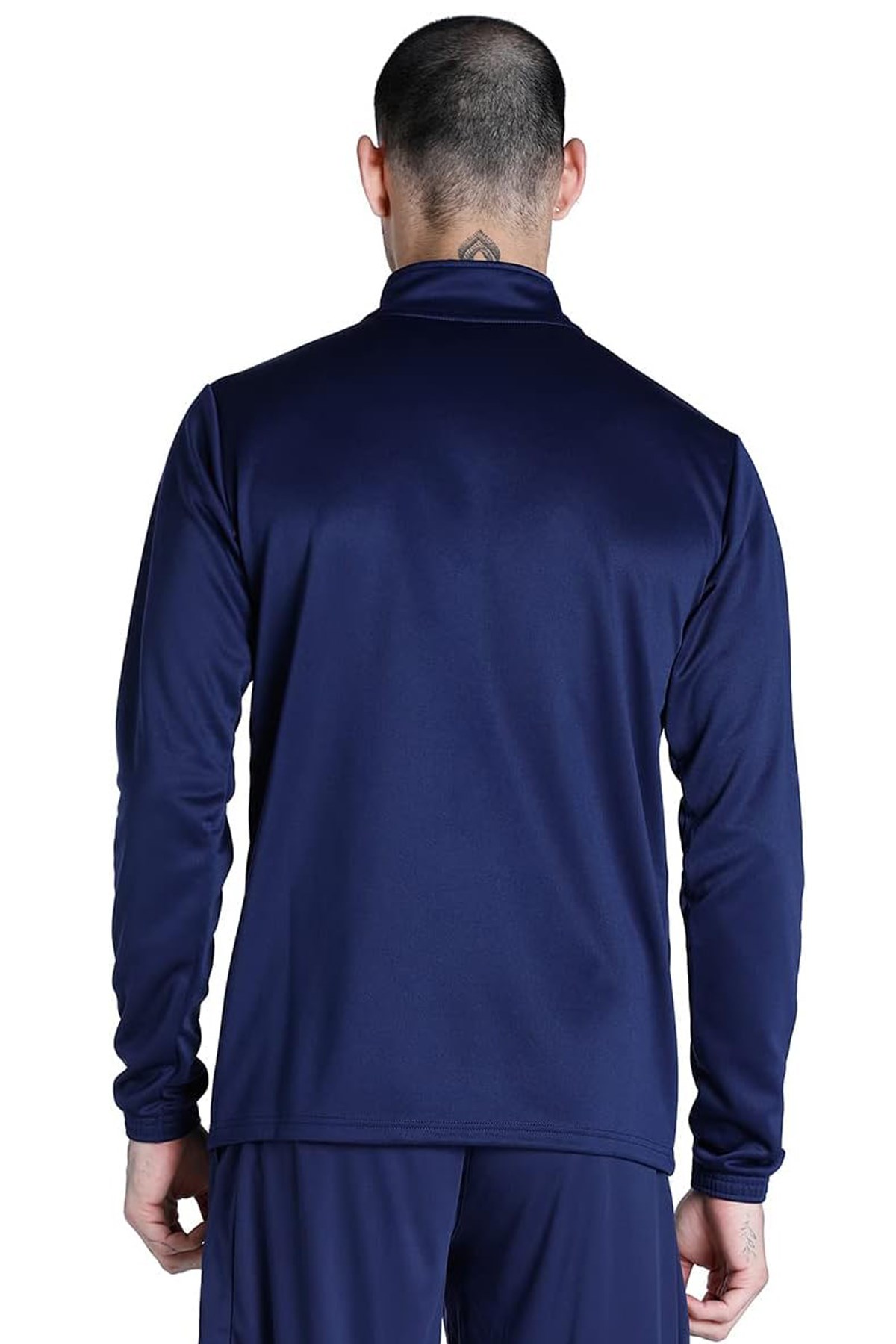 Puma Team Rise 1/4 Fermuarlı Erkek Sweat 65909706 Lacivert