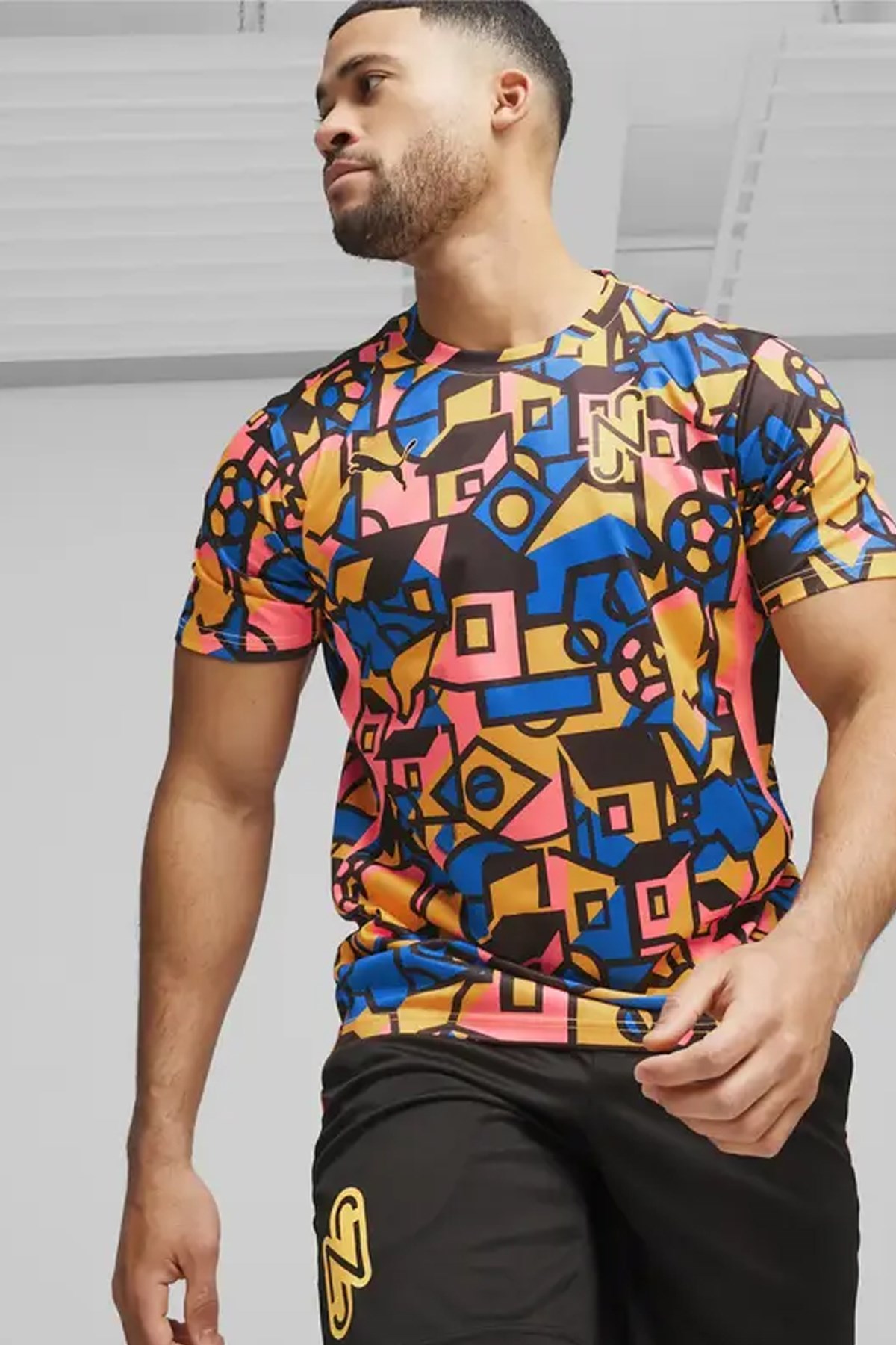 Puma Neymar Jr Jersey Erkek Tişört 65921501 Çok Renkli