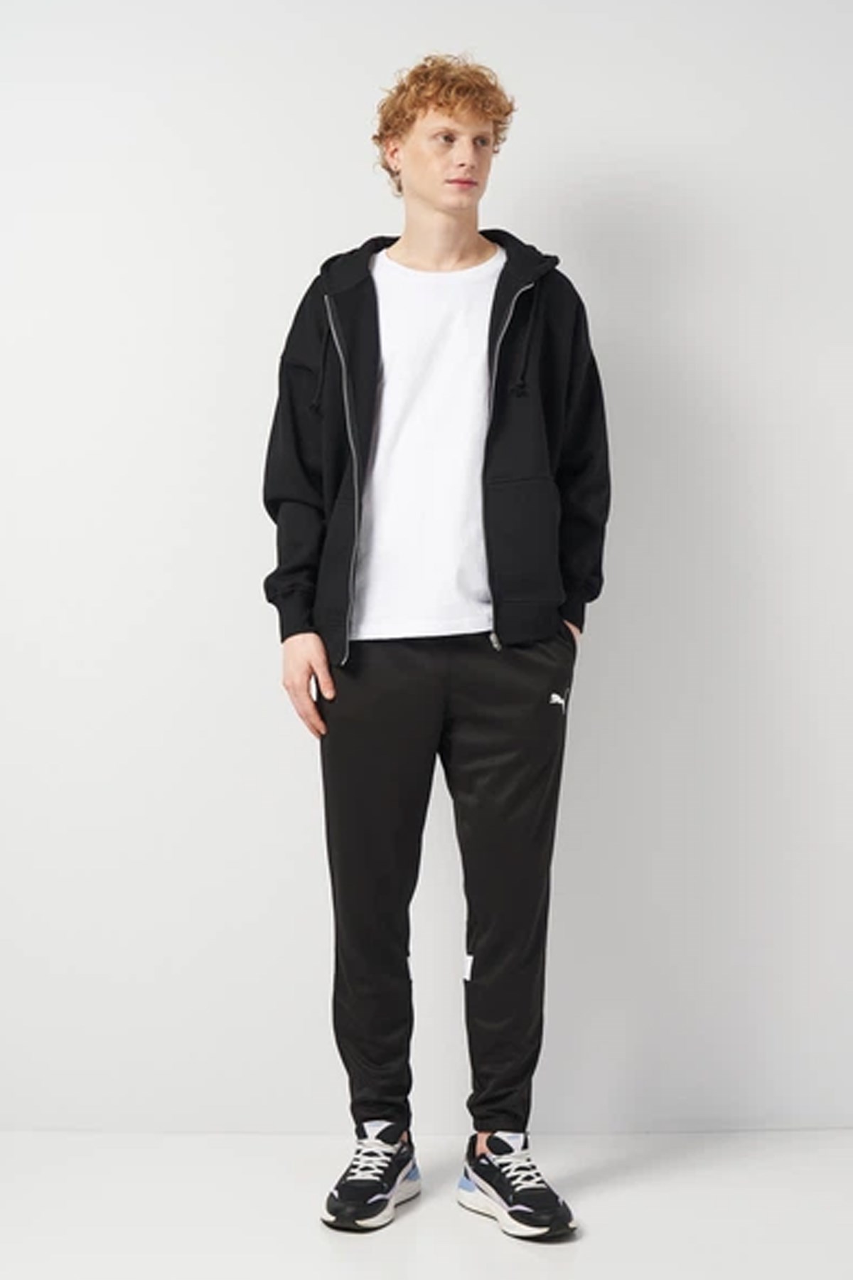 Puma İndividualrise Erkek Eşofman Altı 65947603 Siyah