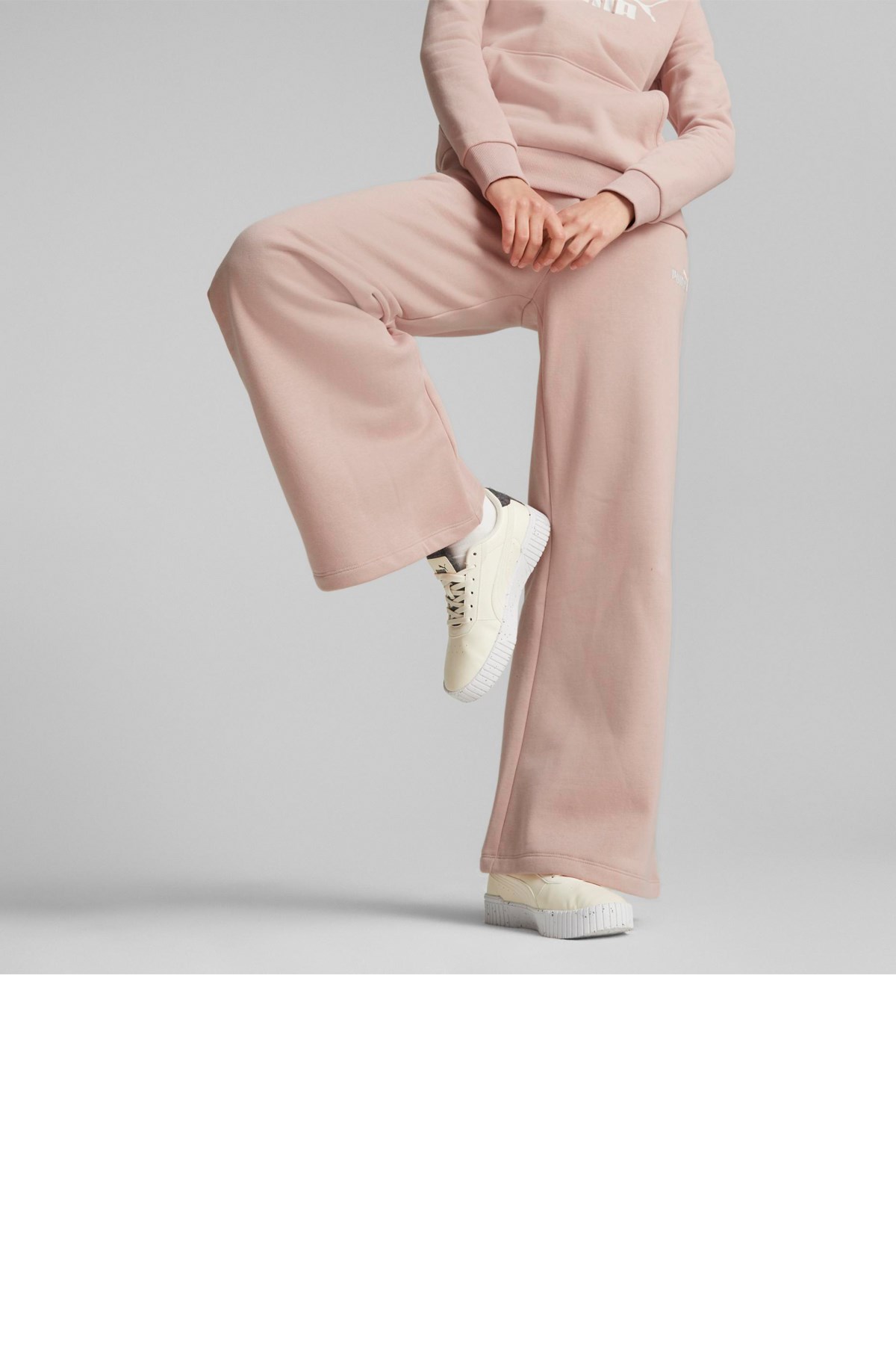 Puma Ess+ Embroidery Kadın Eşofman Altı 67000647 Pembe