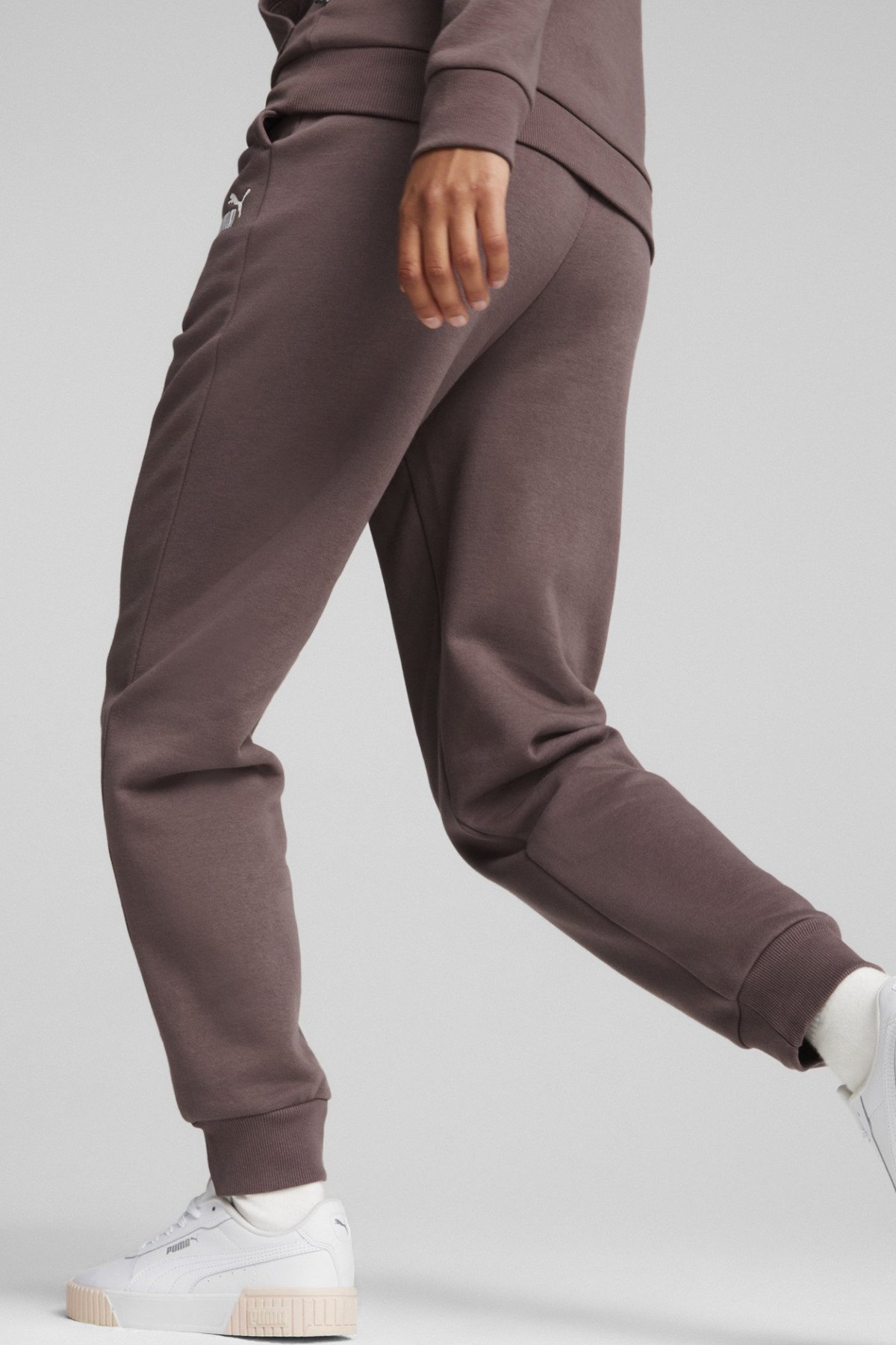 Puma Ess+ Embroidery Kadın Eşofman Altı 67000775 Bordo