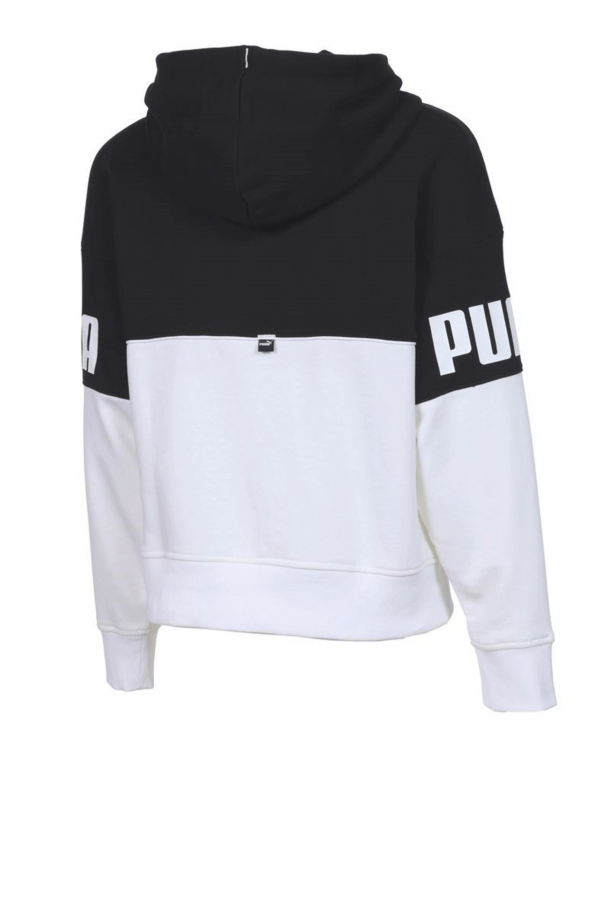 Puma power Colorblock Kadın Sweatshirt 67001501 Siyah