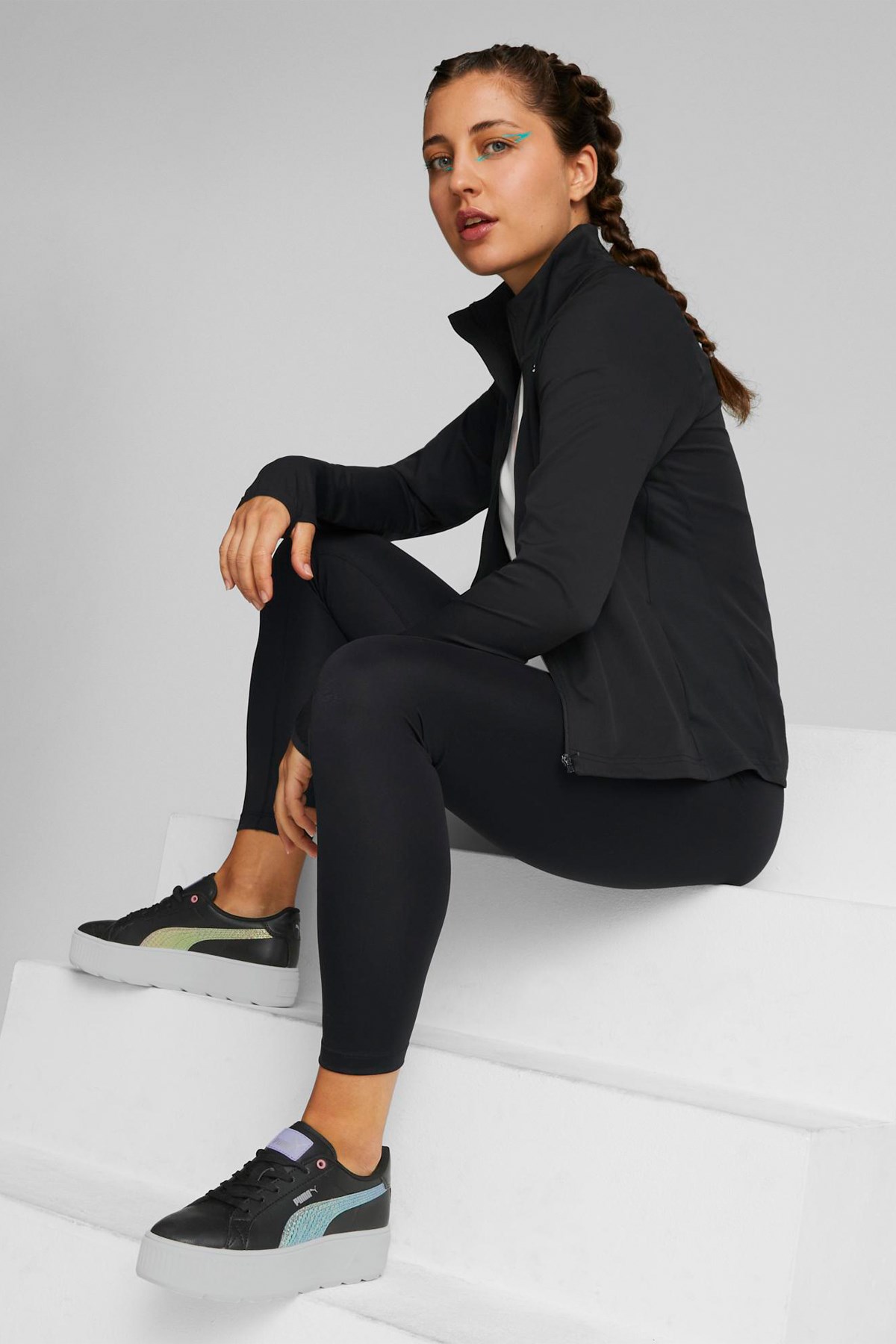 Puma Active Kadın Eşofman Takımı 67002401 Siyah