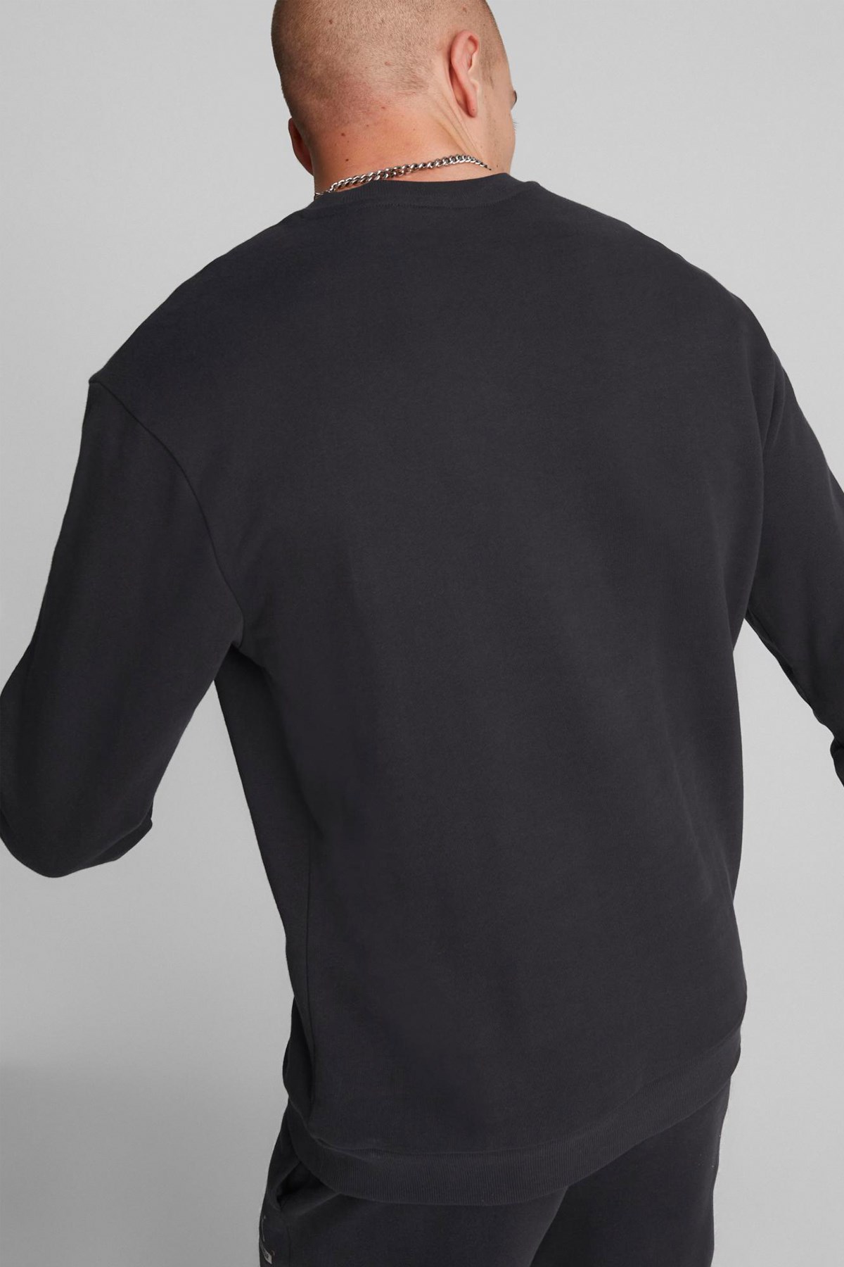 Puma Better Crew FL Erkek Sweatshirt 67002875 Siyah