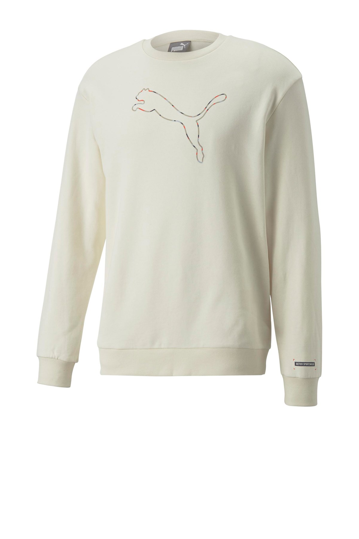 Puma Better Crew FL Erkek Sweatshirt 67002899 Beyaz