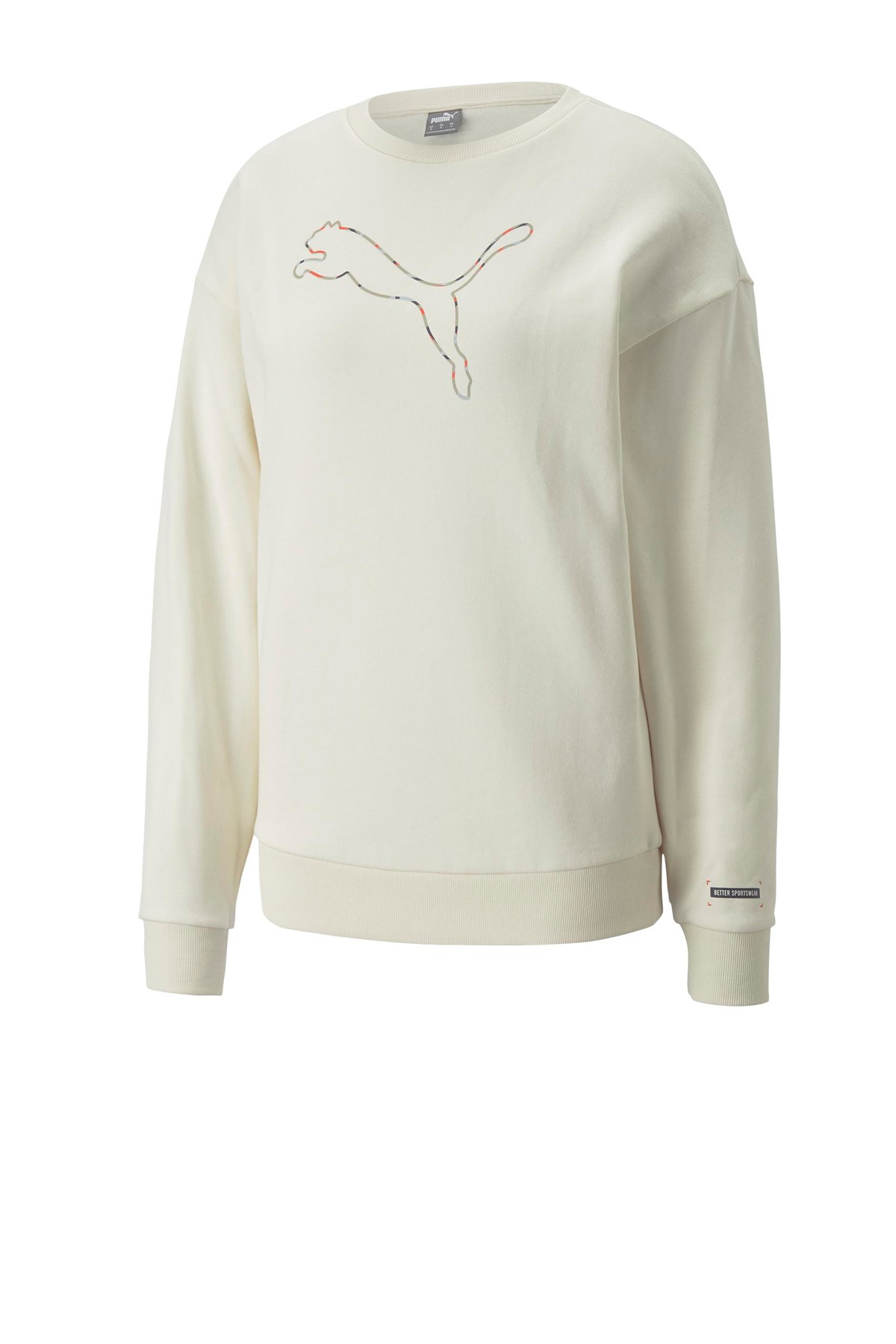 Puma Better Crew FL Kadın Sweatshirt 67003599 Beyaz