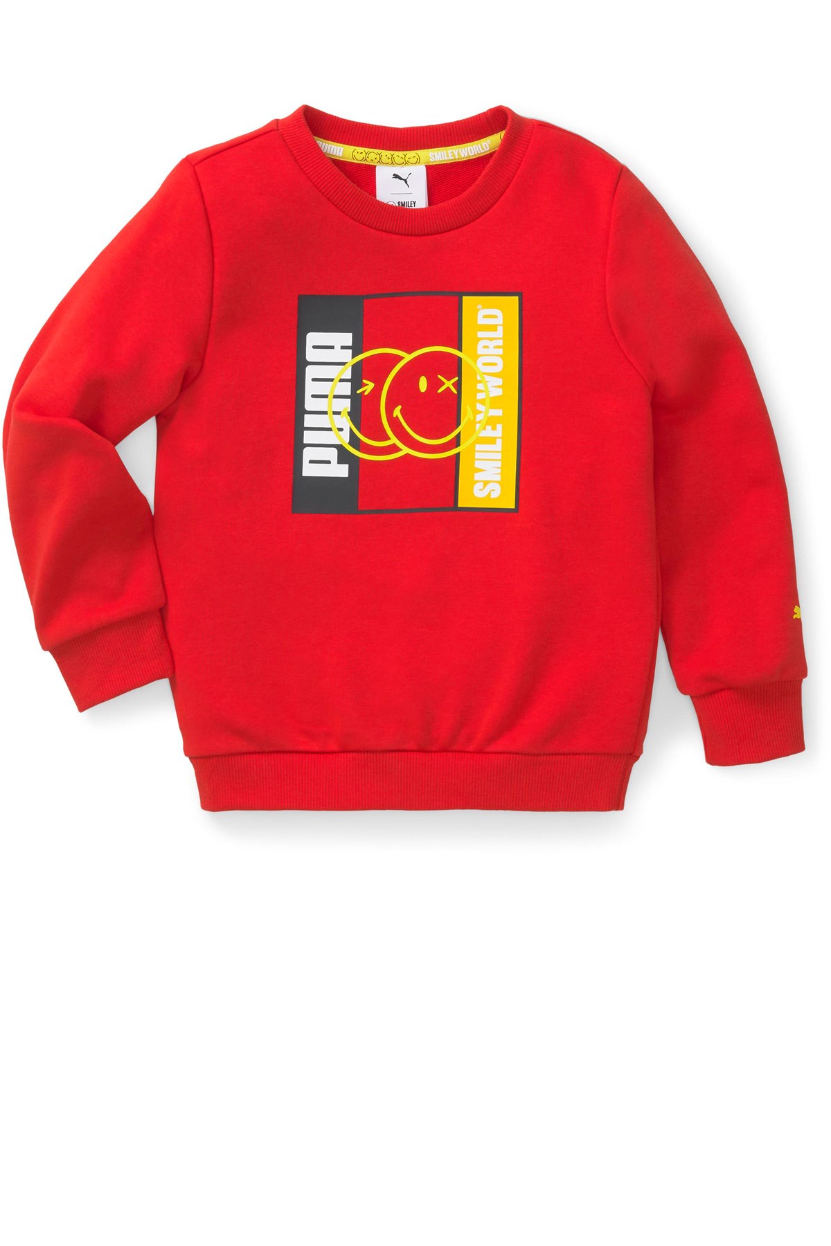 Puma X SW Crew TR Çocuk Sweatshirt 67035211 Kırmızı