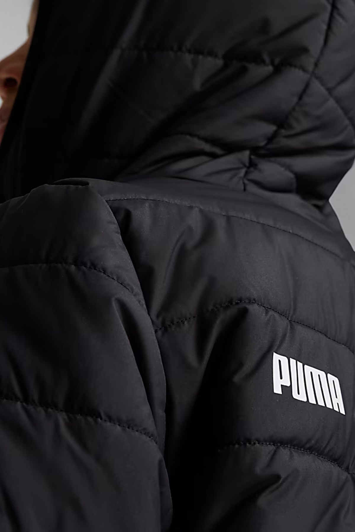 Puma Ess Padded Çocuk Mont 67055901 Siyah