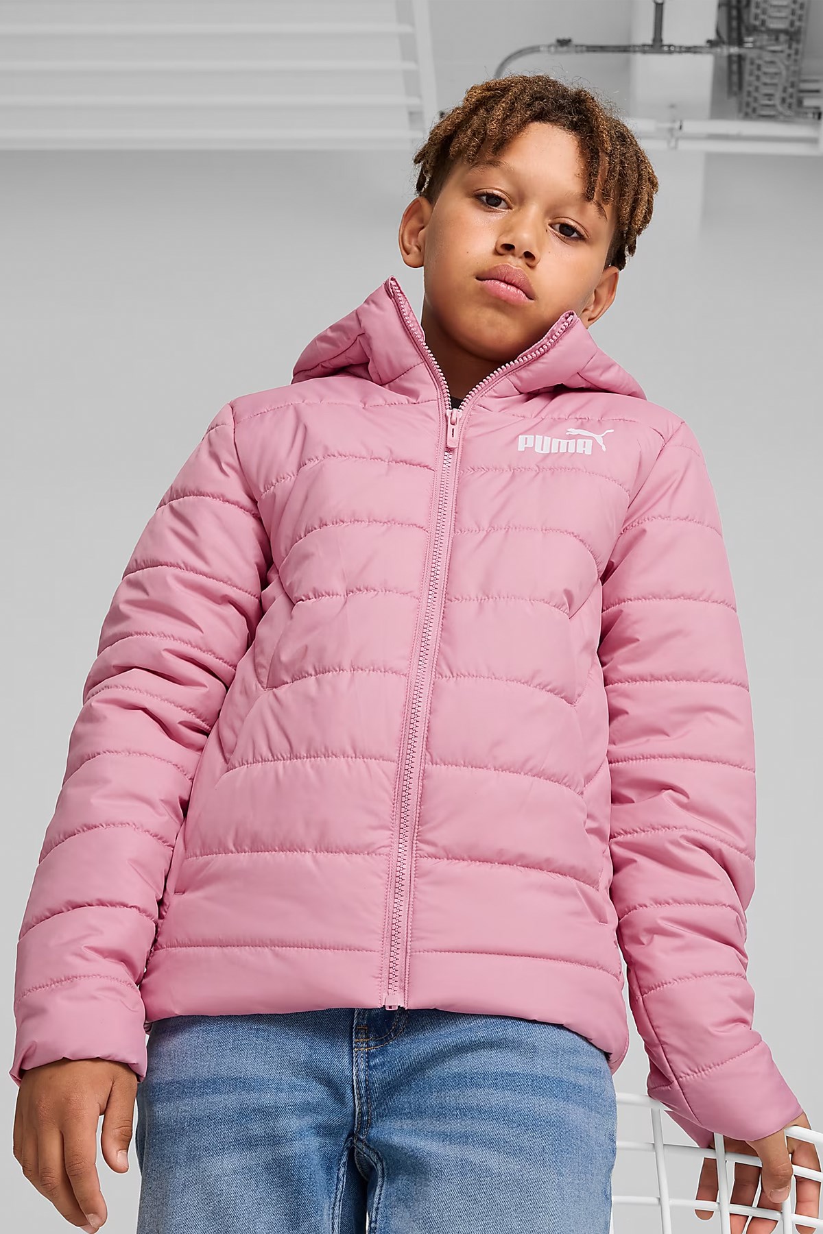 Puma Ess Padded Çocuk Mont 67055948 Pembe