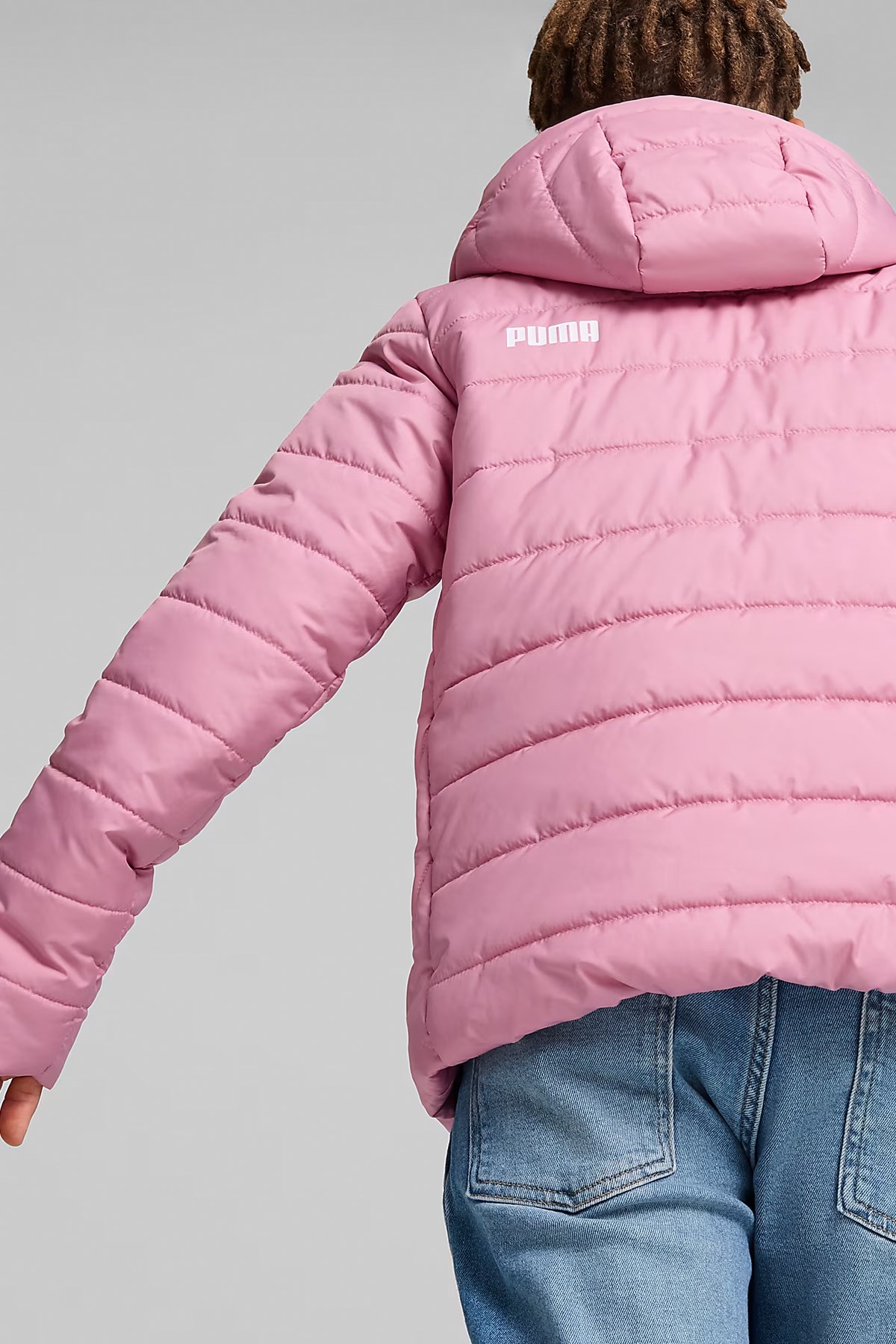 Puma Ess Padded Çocuk Mont 67055948 Pembe