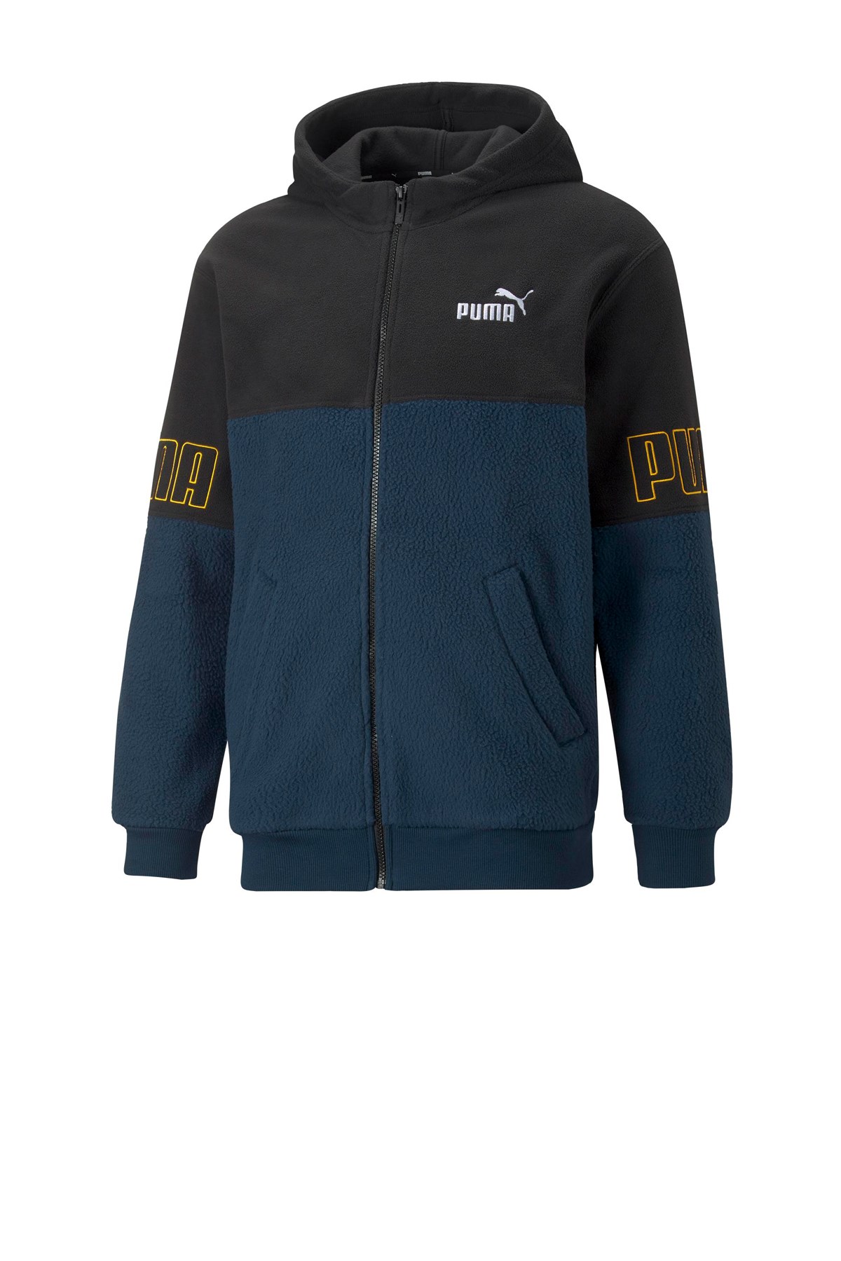 Puma power Winterized Full-Zip Erkek Sweatshirt 67082673 Lacivert