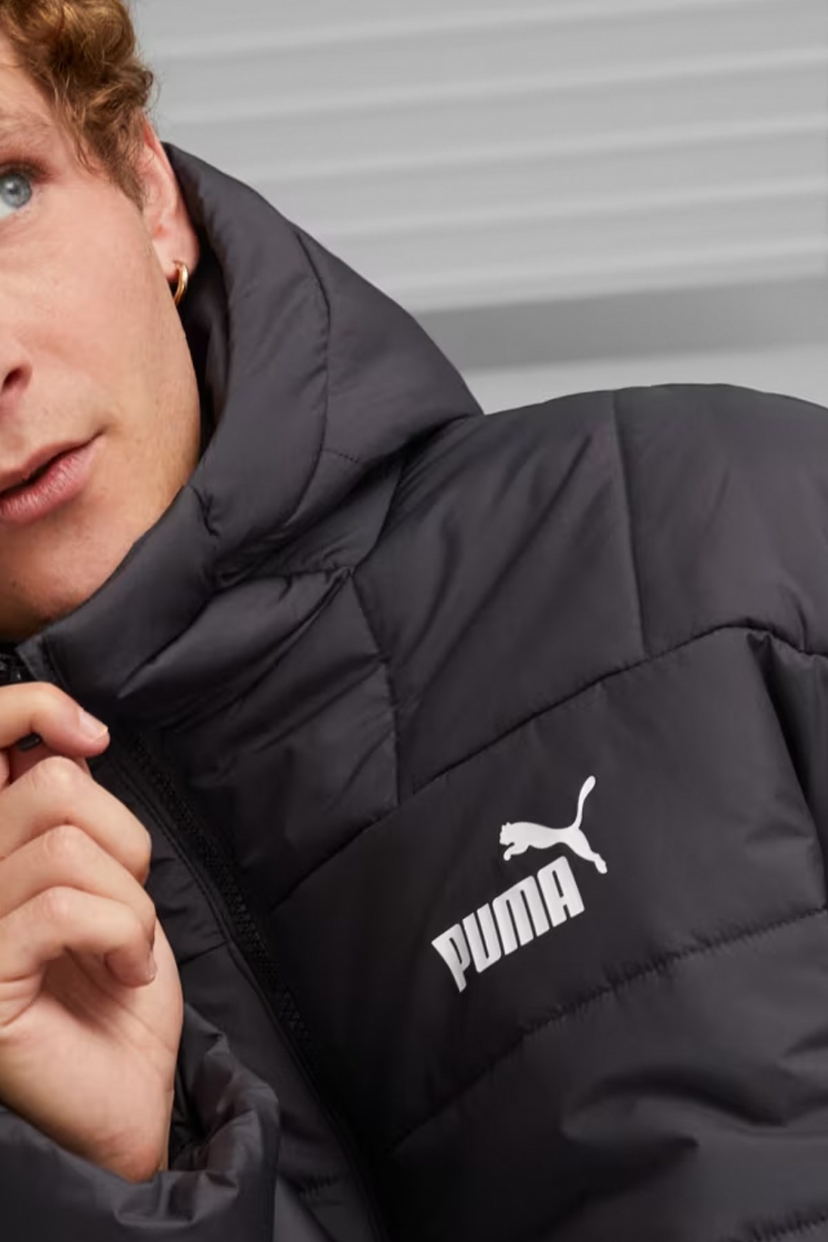 Puma Ess Padded Erkek Mont 67171201 Siyah
