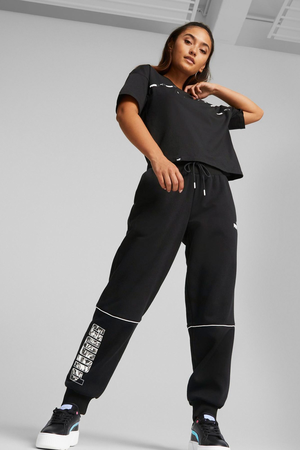 Puma power Safari Kadın Eşofman Altı 67175501 Siyah