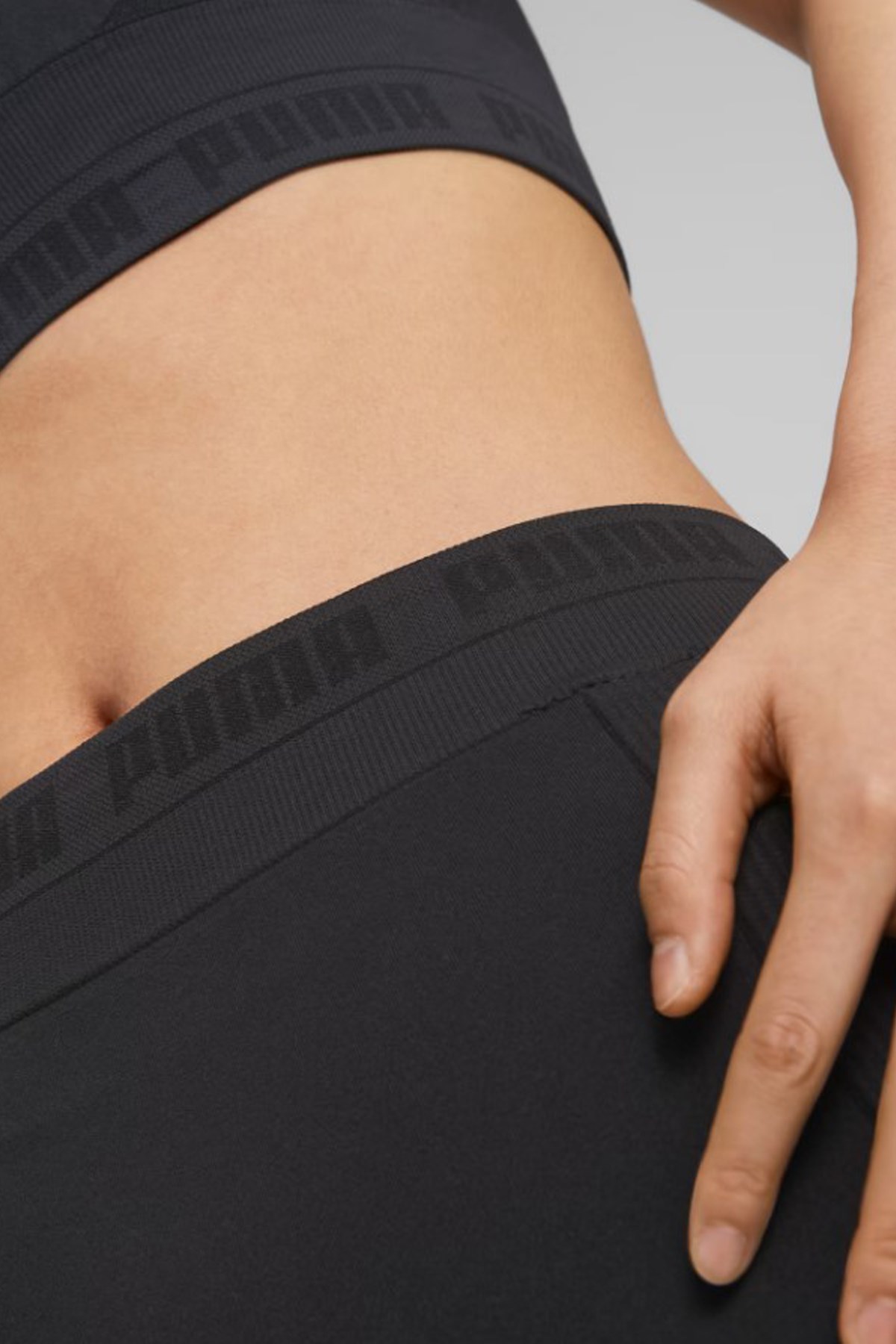 Puma Evoknit 7 Kadın Kısa Tayt 67309301 Siyah
