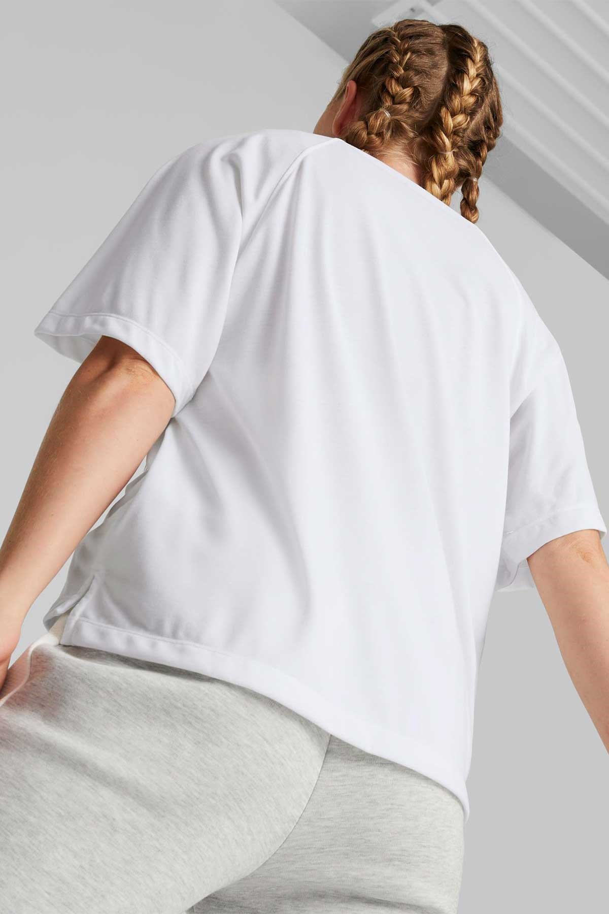 Puma Modern Sports Kadın Tişört 67309602 Beyaz