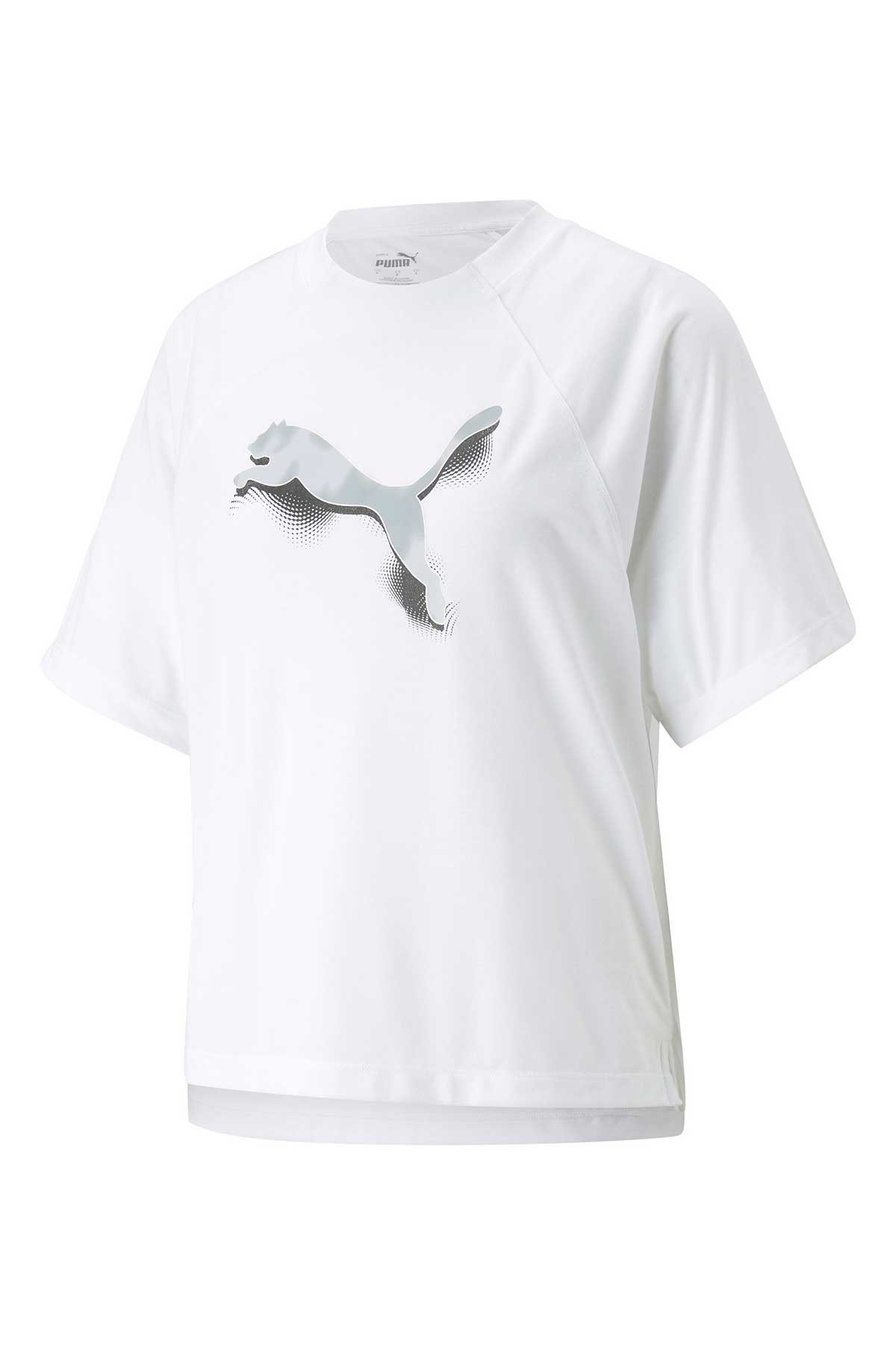 Puma Modern Sports Kadın Tişört 67309602 Beyaz