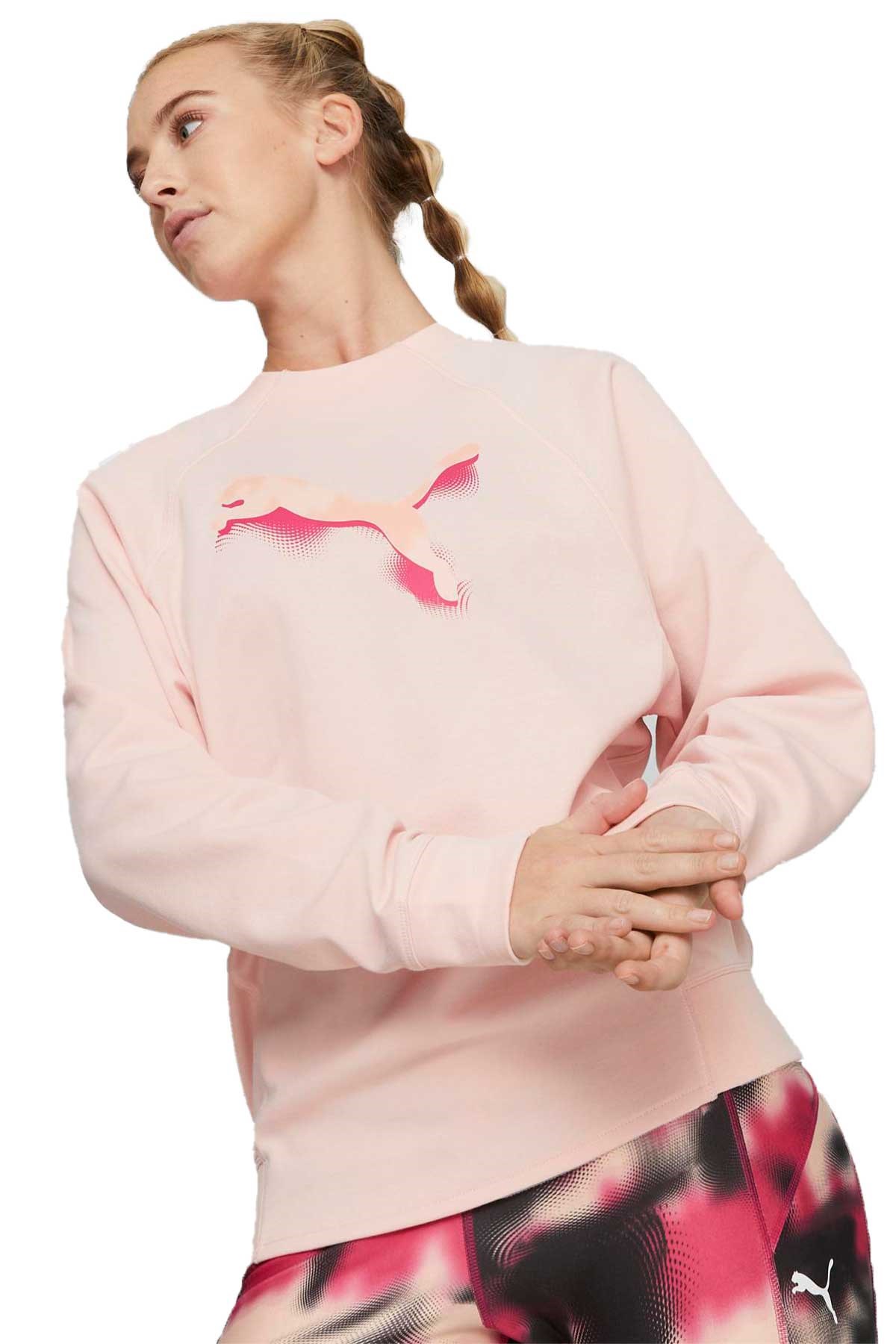 Puma Modern Sports Kadın Sweatshirt 67310066 Pembe