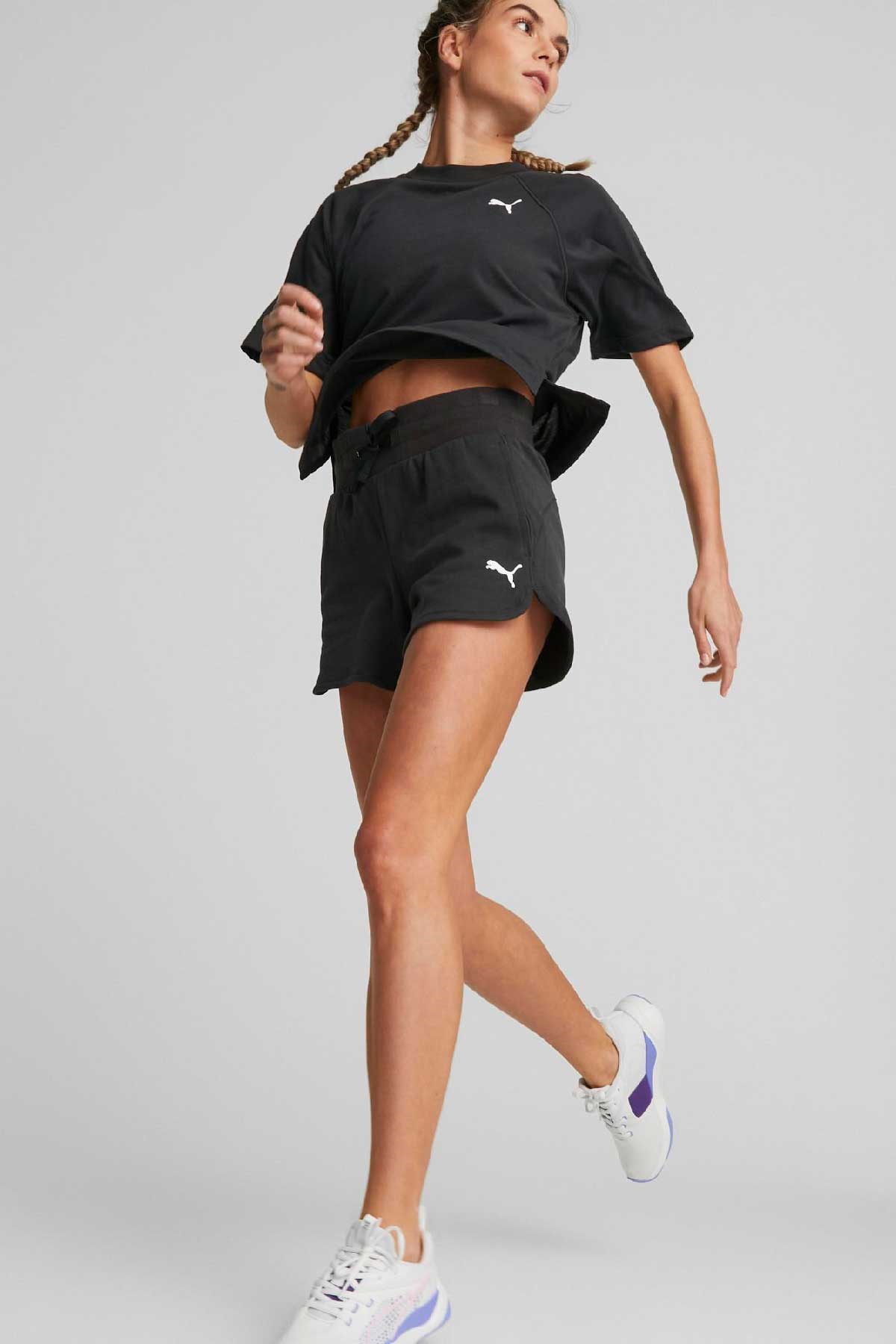 Puma Modern Sports Kadın Spor Şort 67310401 Siyah