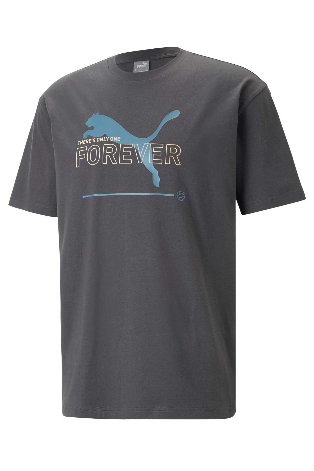 Puma ESS Better Relaxed Erkek Tişört 67329775 Gri