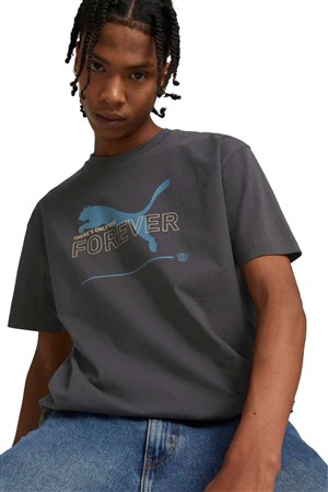Puma ESS Better Relaxed Erkek Tişört 67329775 Gri