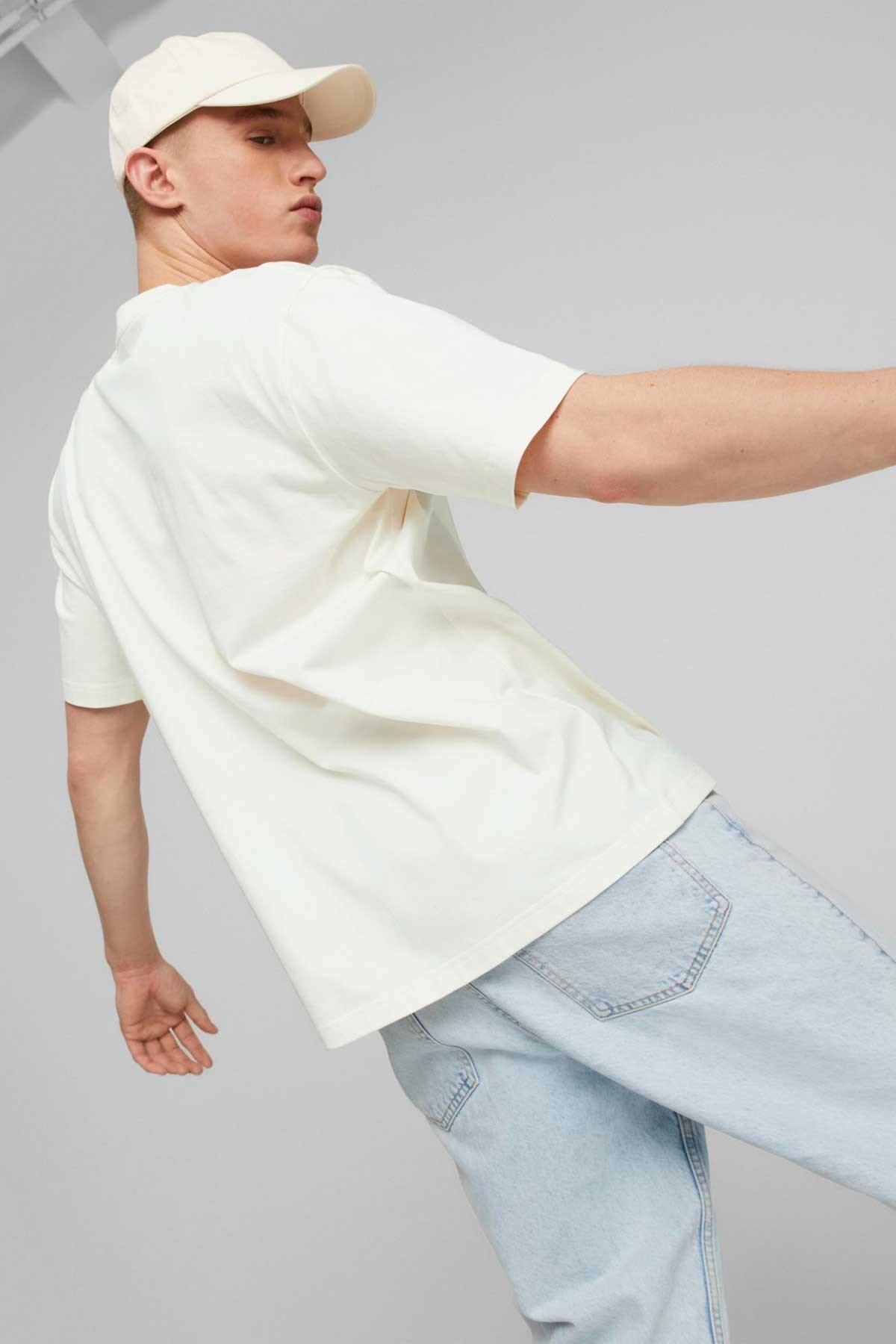 Puma ESS Better Relaxed Erkek Tişört 67329799 Beyaz