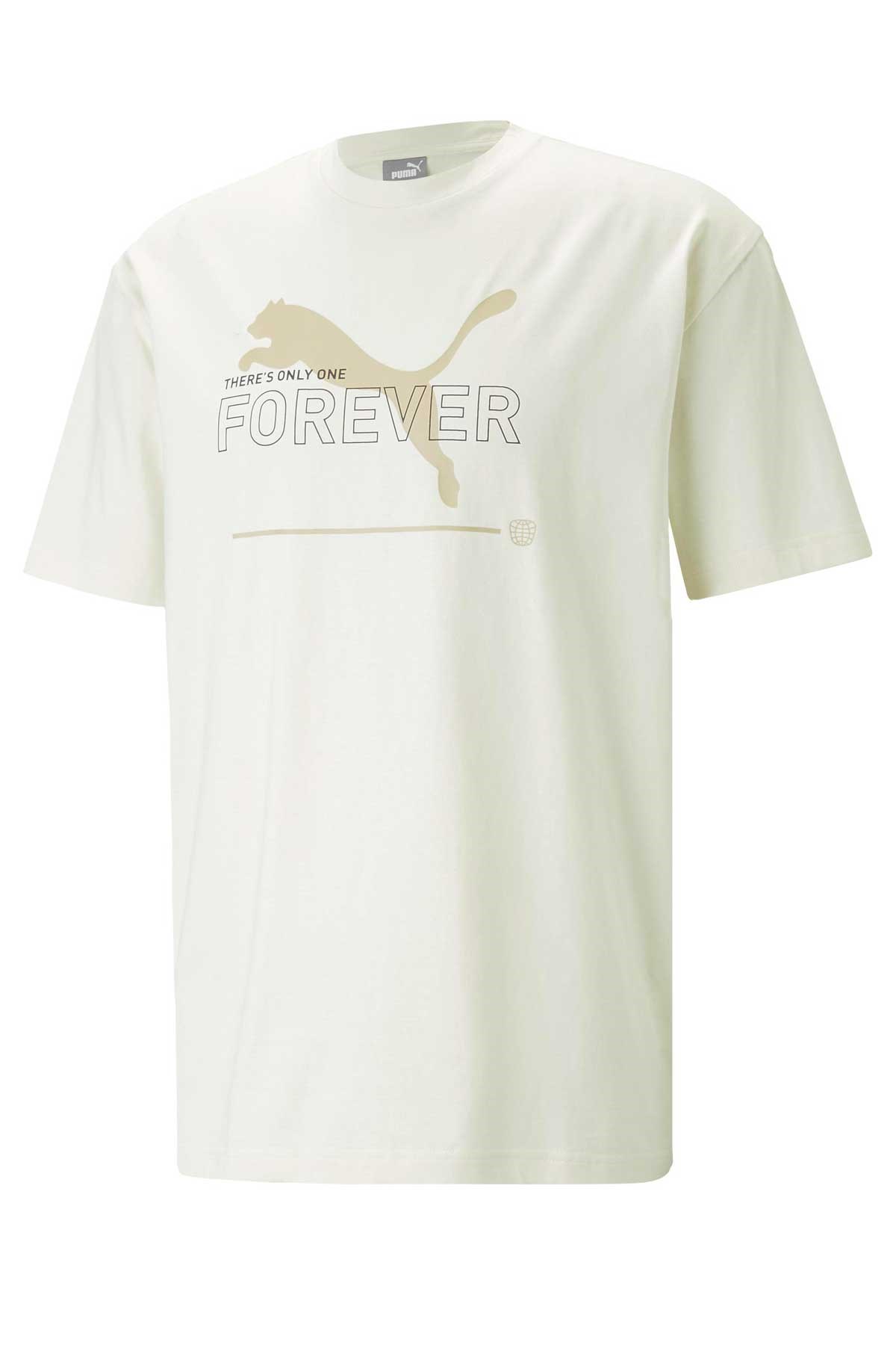 Puma ESS Better Relaxed Erkek Tişört 67329799 Beyaz