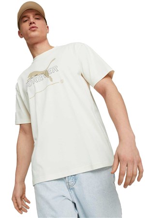Puma ESS Better Relaxed Erkek Tişört 67329799 Beyaz