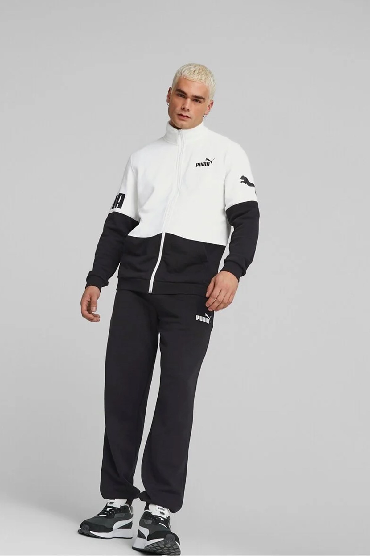 Puma Power Suit Erkek Eşofman Takımı 67331001 Siyah