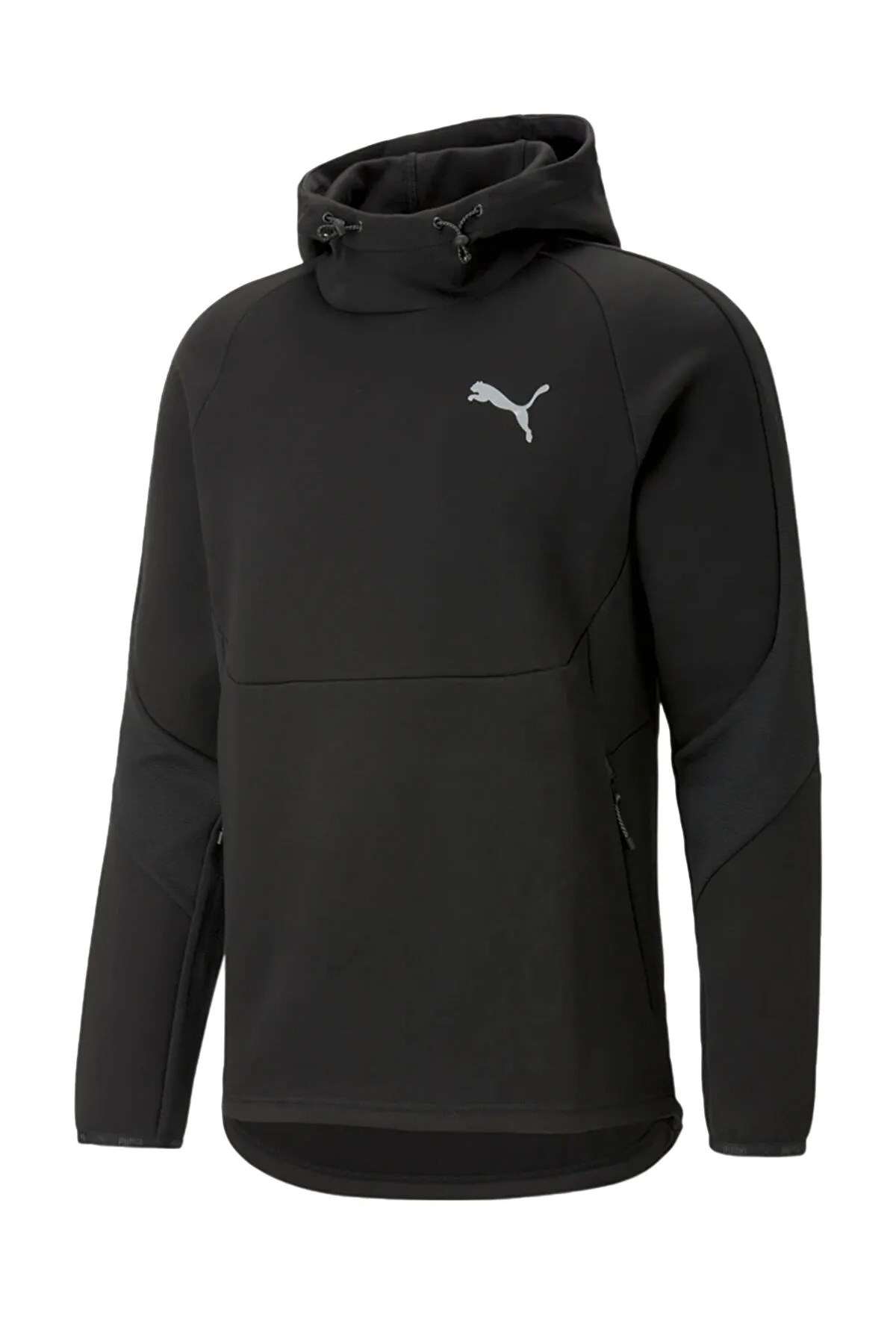 Puma Evostrıpe Hoodie Dk Erkek Kapüşonlu Sweat 67331201 Siyah