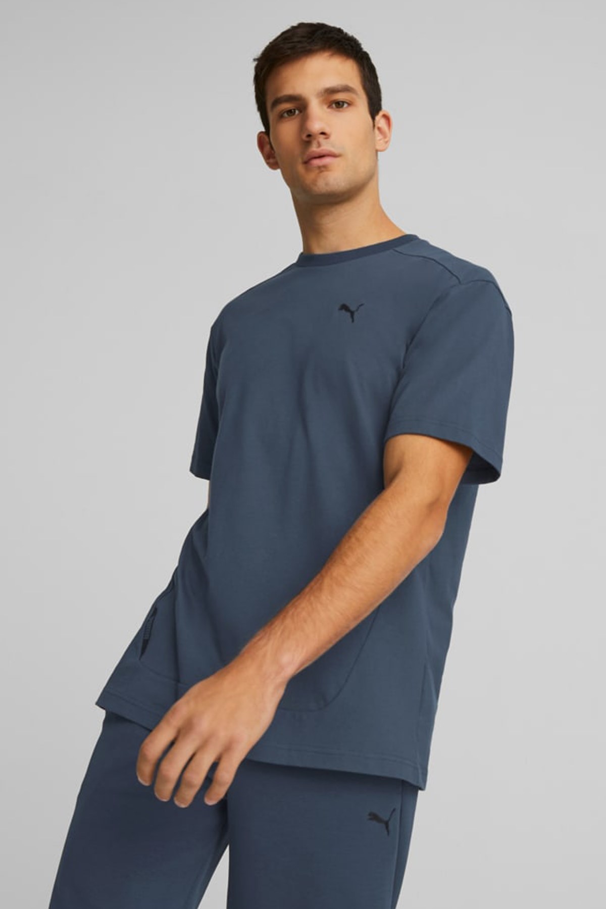 Puma Rad/Cal Erkek Tişört 67331616 Mavi
