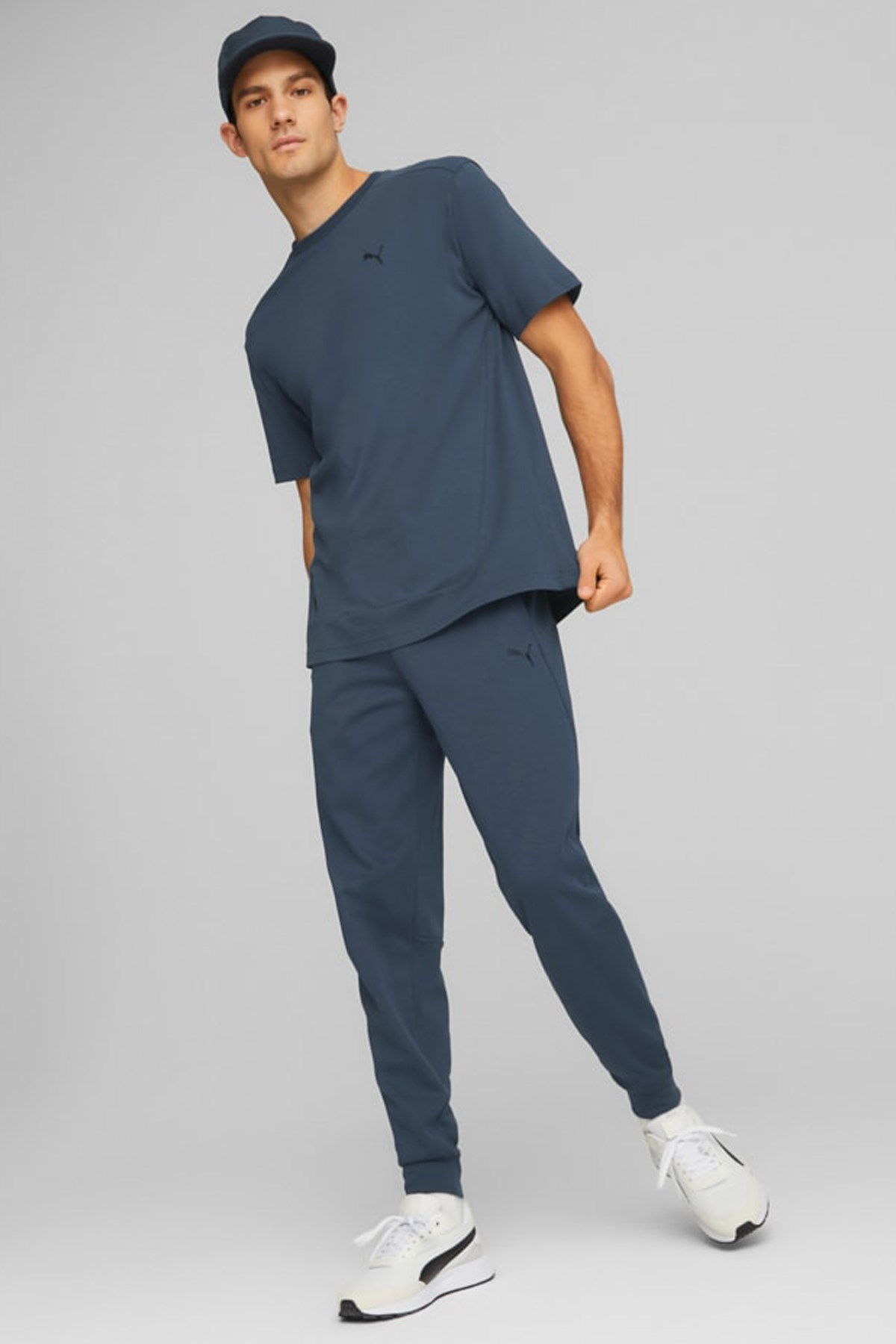 Puma Rad/Cal Erkek Tişört 67331616 Mavi