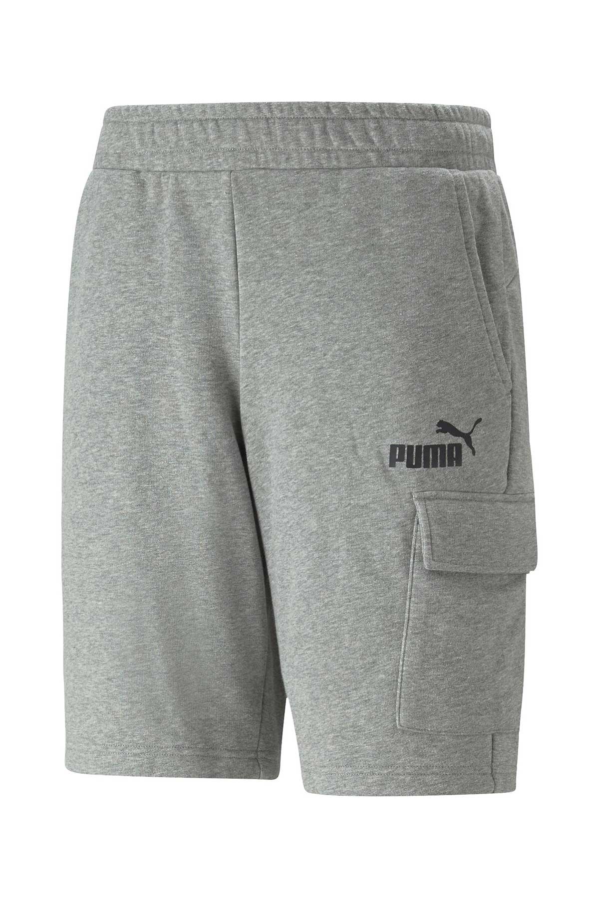 Puma ESS Cargo Erkek Spor Şort 67336603 Gri
