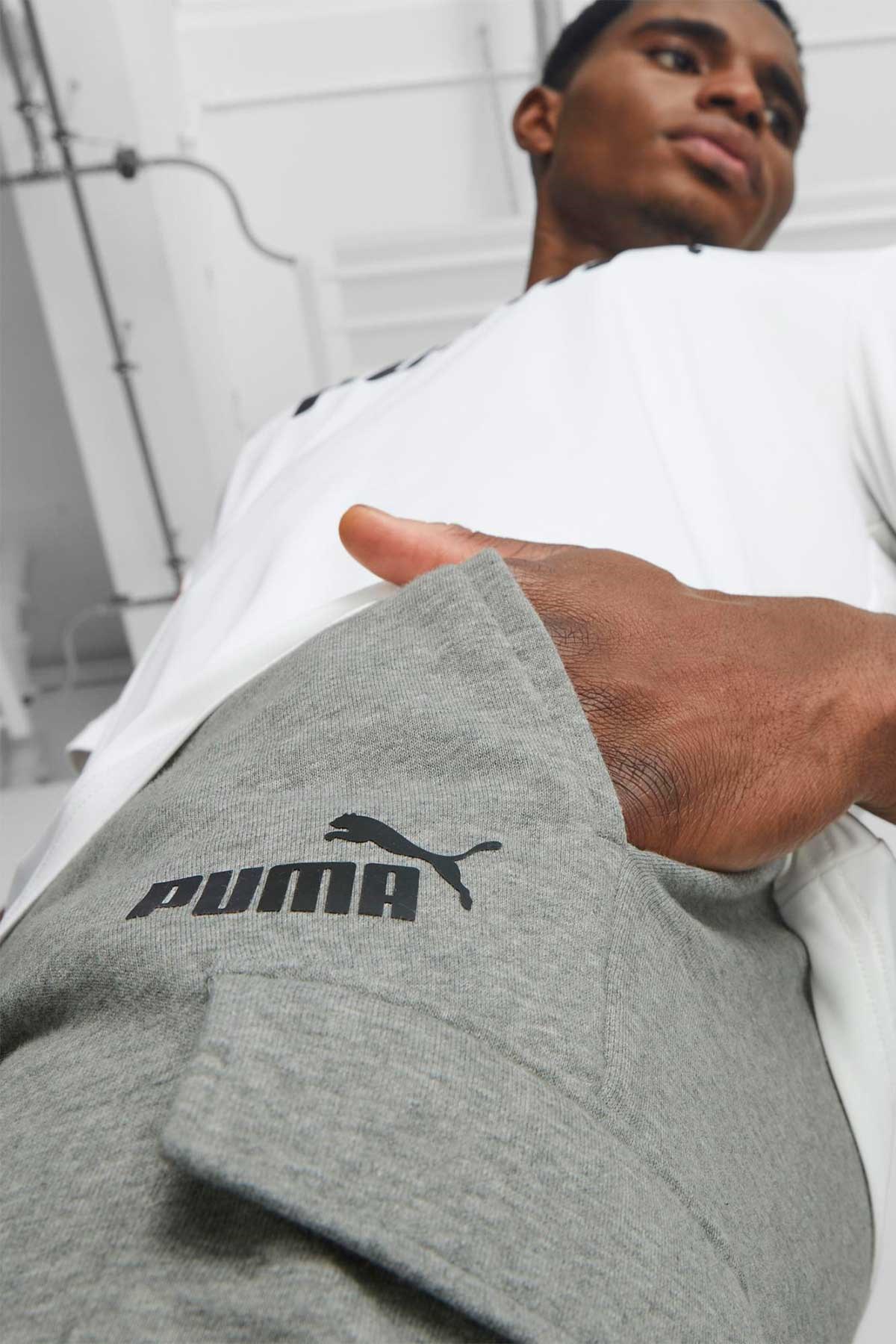 Puma ESS Cargo Erkek Spor Şort 67336603 Gri