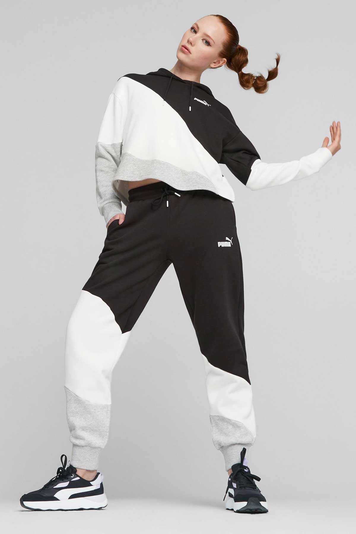 Puma Power Cat Kadın Sweatshirt 67397751 Siyah