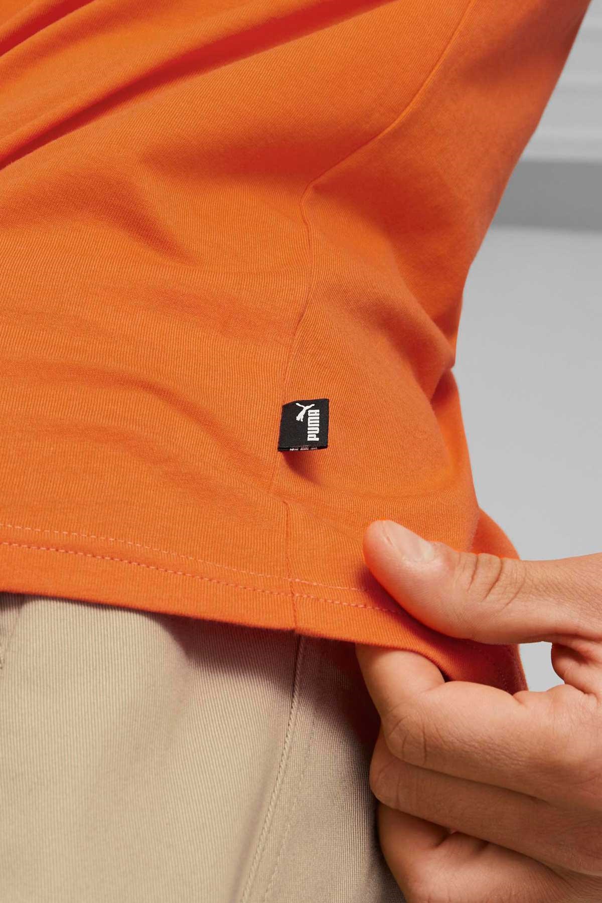 Puma Graphics Icon Erkek Tişört 67447623 Turuncu