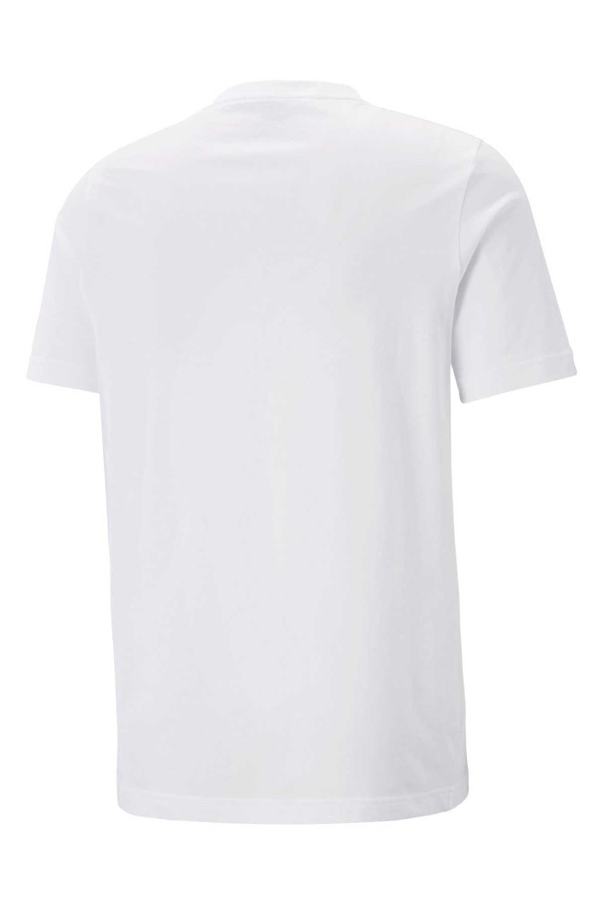 Puma Graphics Summer Erkek Tişört 67448202 Beyaz