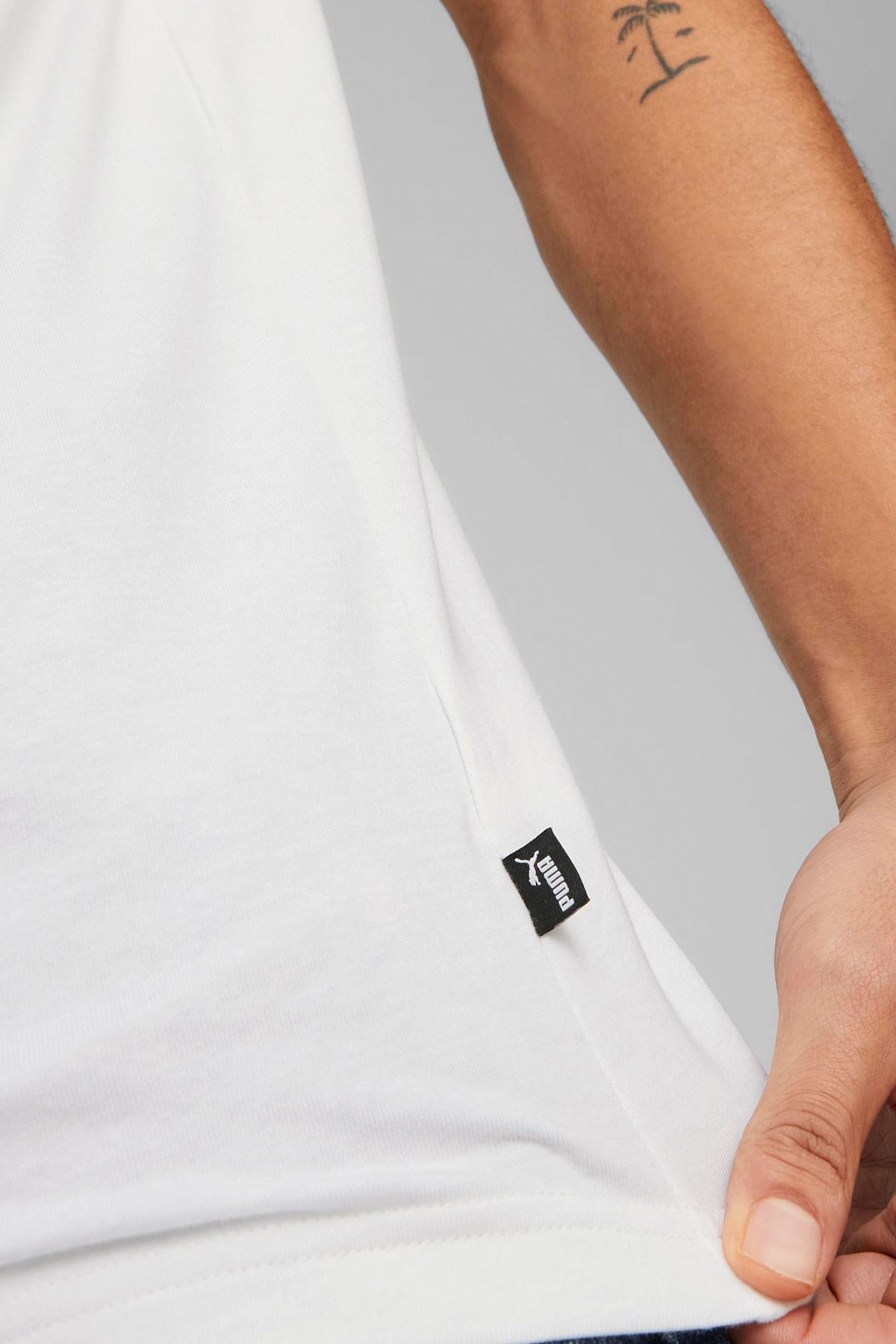 Puma Graphics Retro Erkek Tişört 67448602 Beyaz