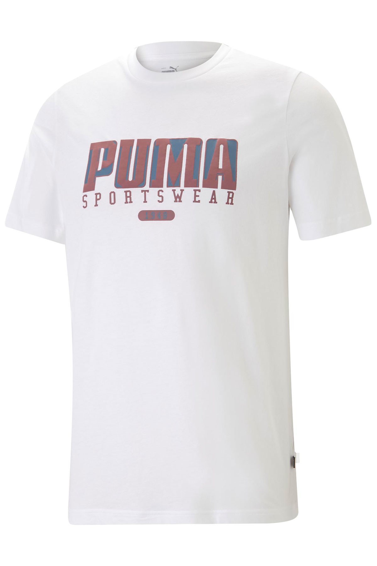 Puma Graphics Retro Erkek Tişört 67448602 Beyaz
