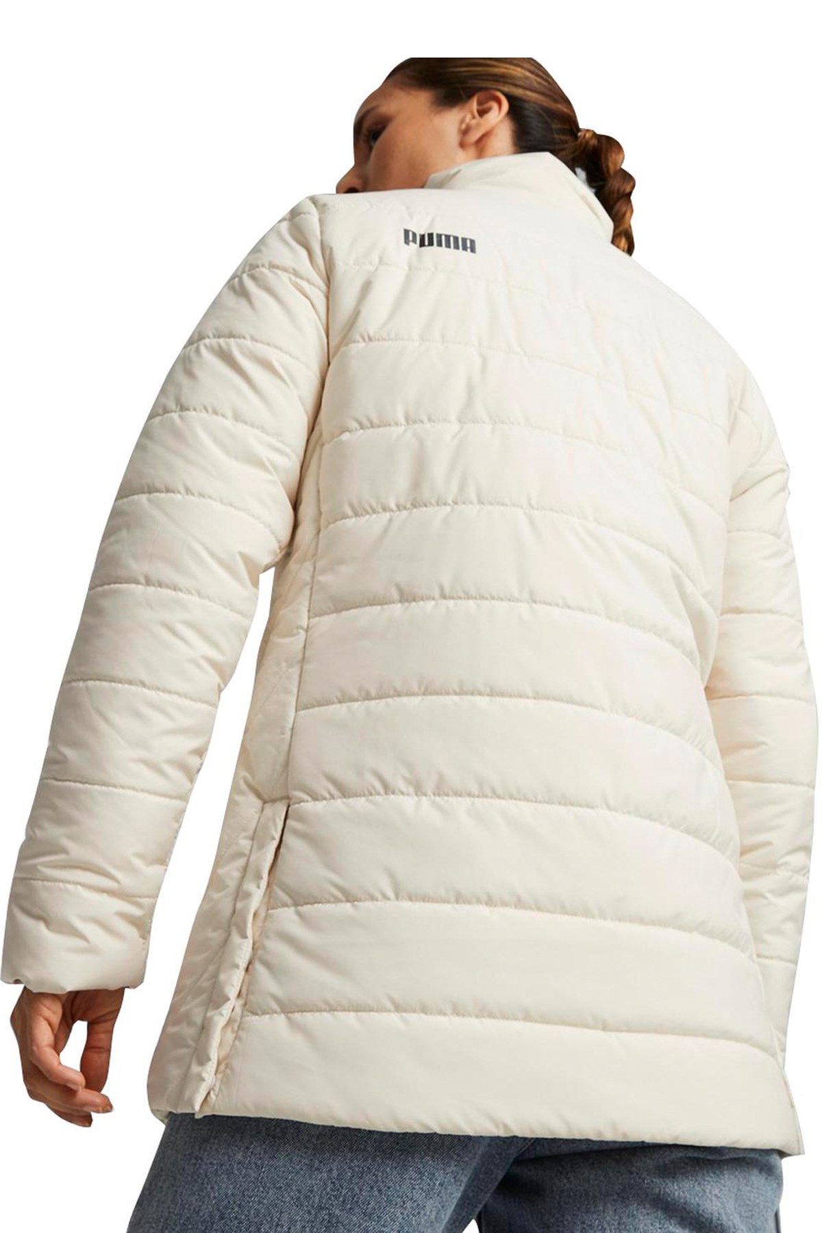 Puma Ess+ Padded Kadın Mont 67536487 Beyaz