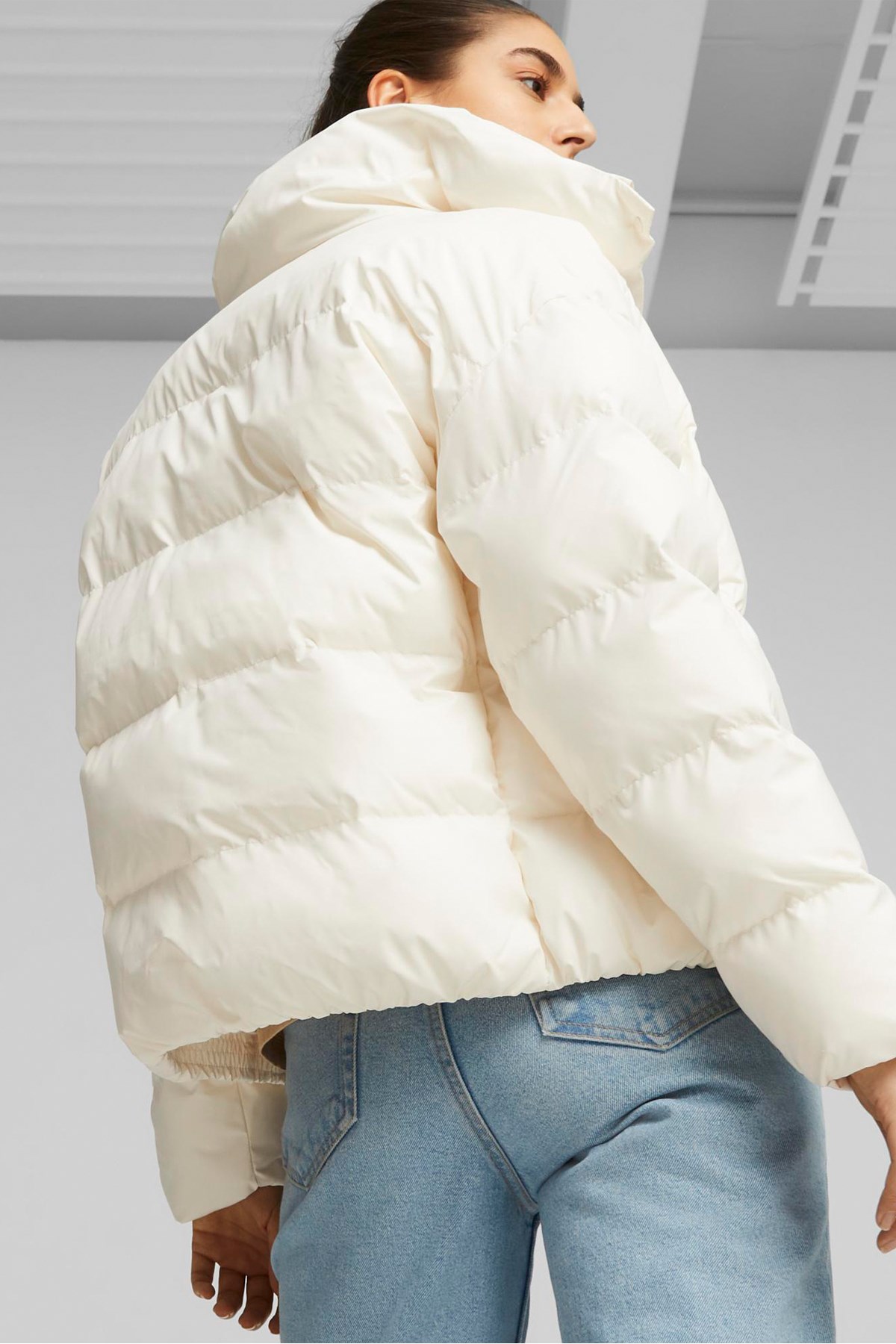 Puma Better Polyball Kadın Mont 67536766 Beyaz