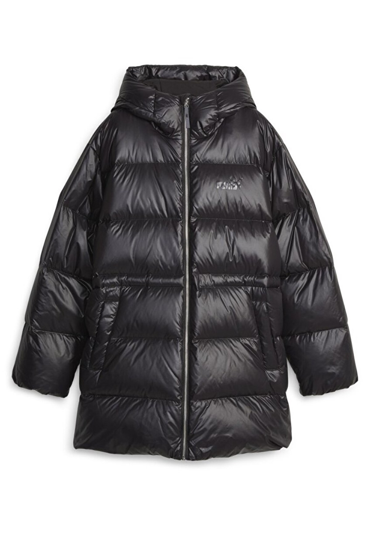 Puma Style Hooded Kadın Kaztüyü Mont 67536801 Siyah
