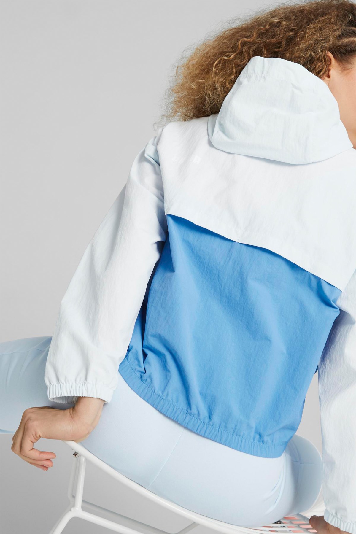 Puma Oversized Hooded Kadın Rüzgarlık 67537227 Mavi