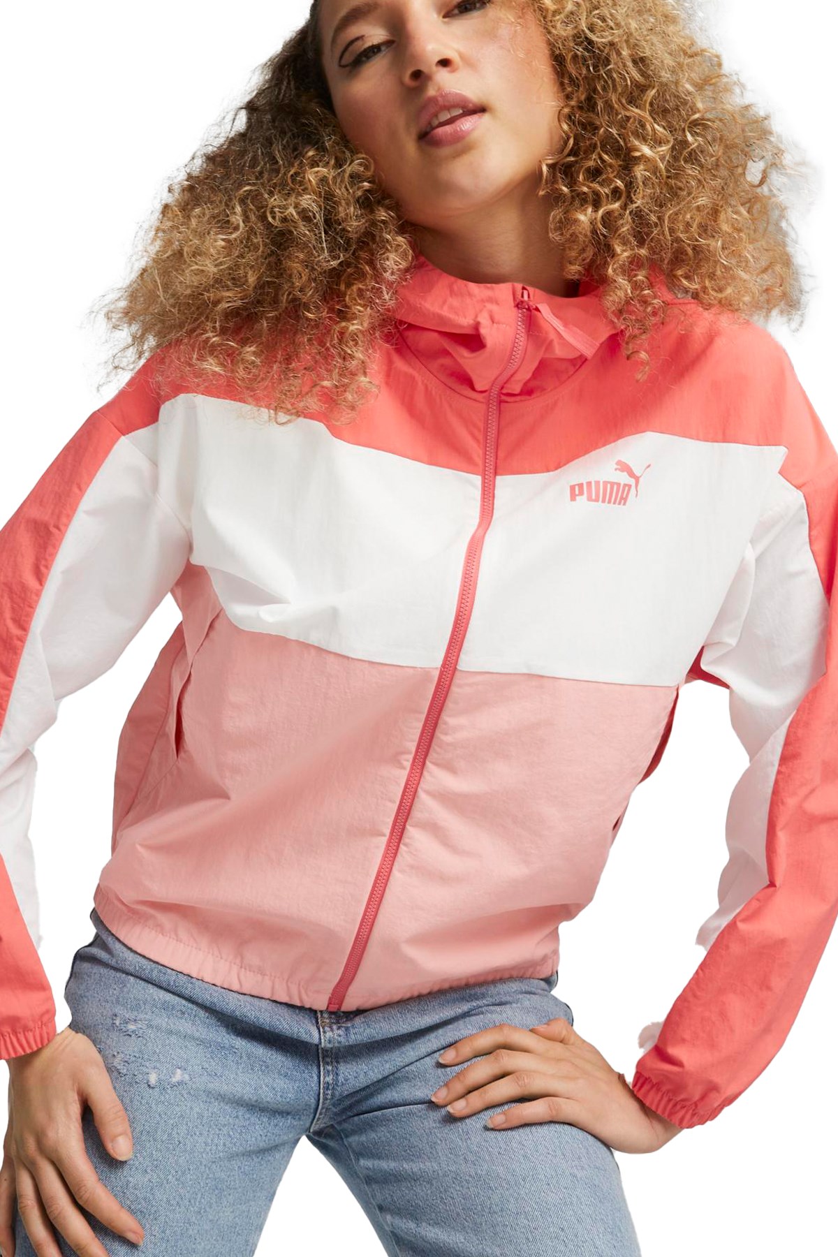 Puma Oversized Hooded Kadın Rüzgarlık 67537247 Pembe