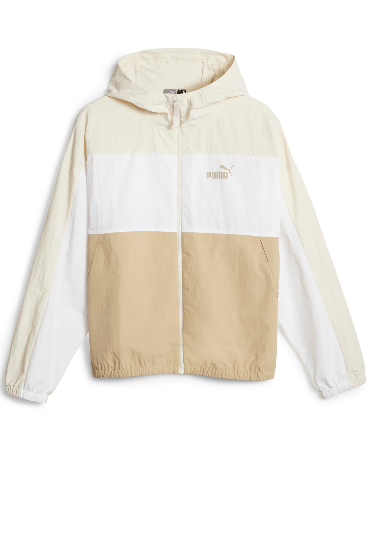 Puma Oversized Hooded Kadın Rüzgarlık 67537287 Beyaz