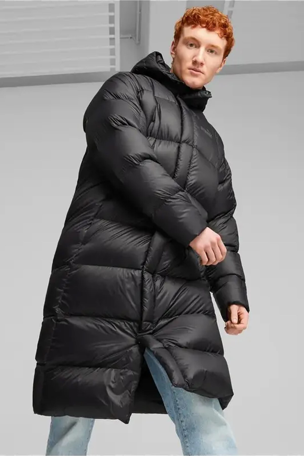 Puma Lightweight Kaz Tüyü Erkek Kaban 67537701 Siyah
