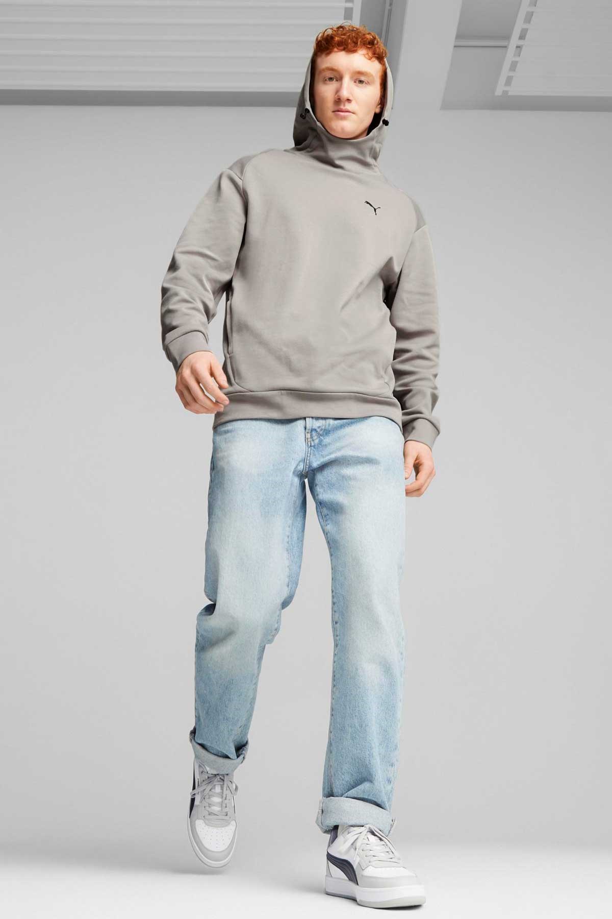 Puma Rad/Cal Erkek Sweatshirt 67588714 Gri
