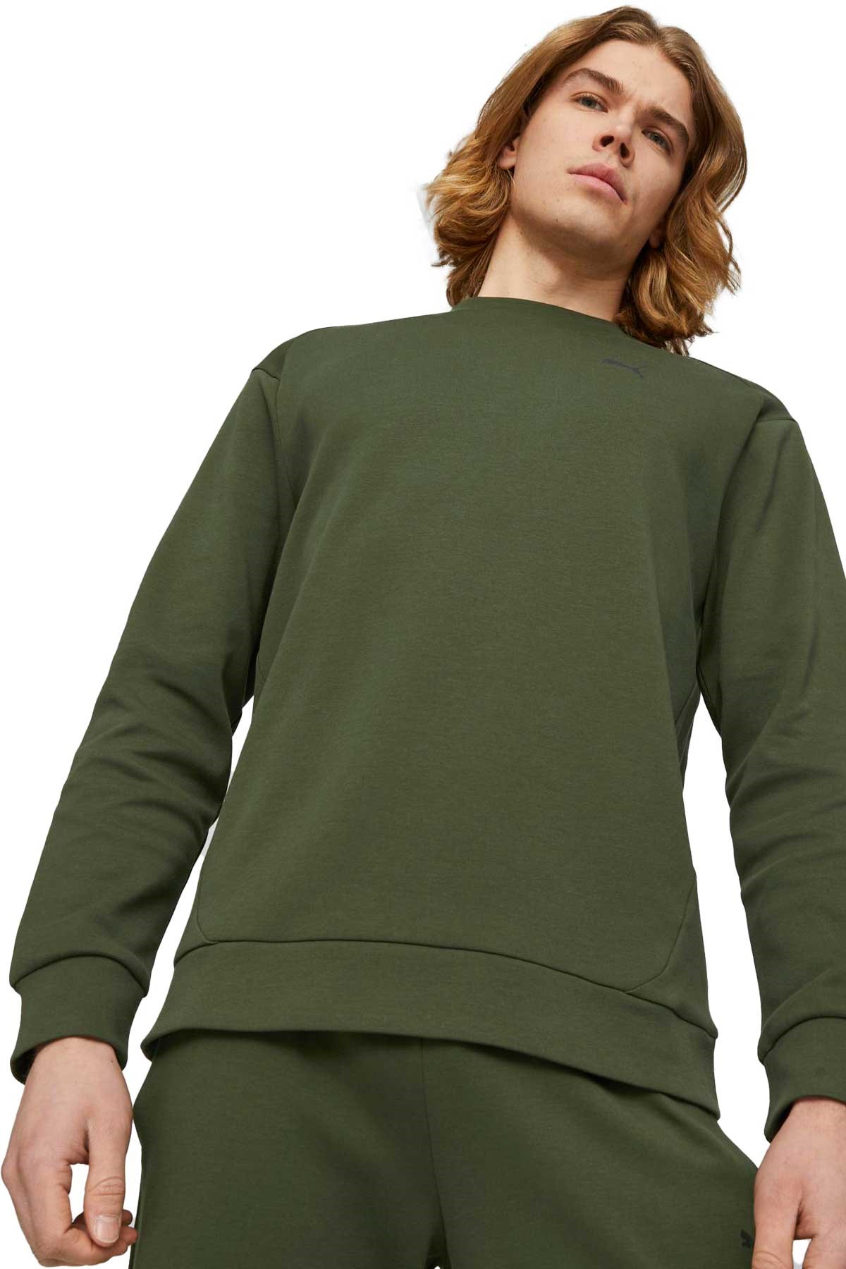 Puma Rad/Cal Erkek Sweatshirt 67588831 Yeşil